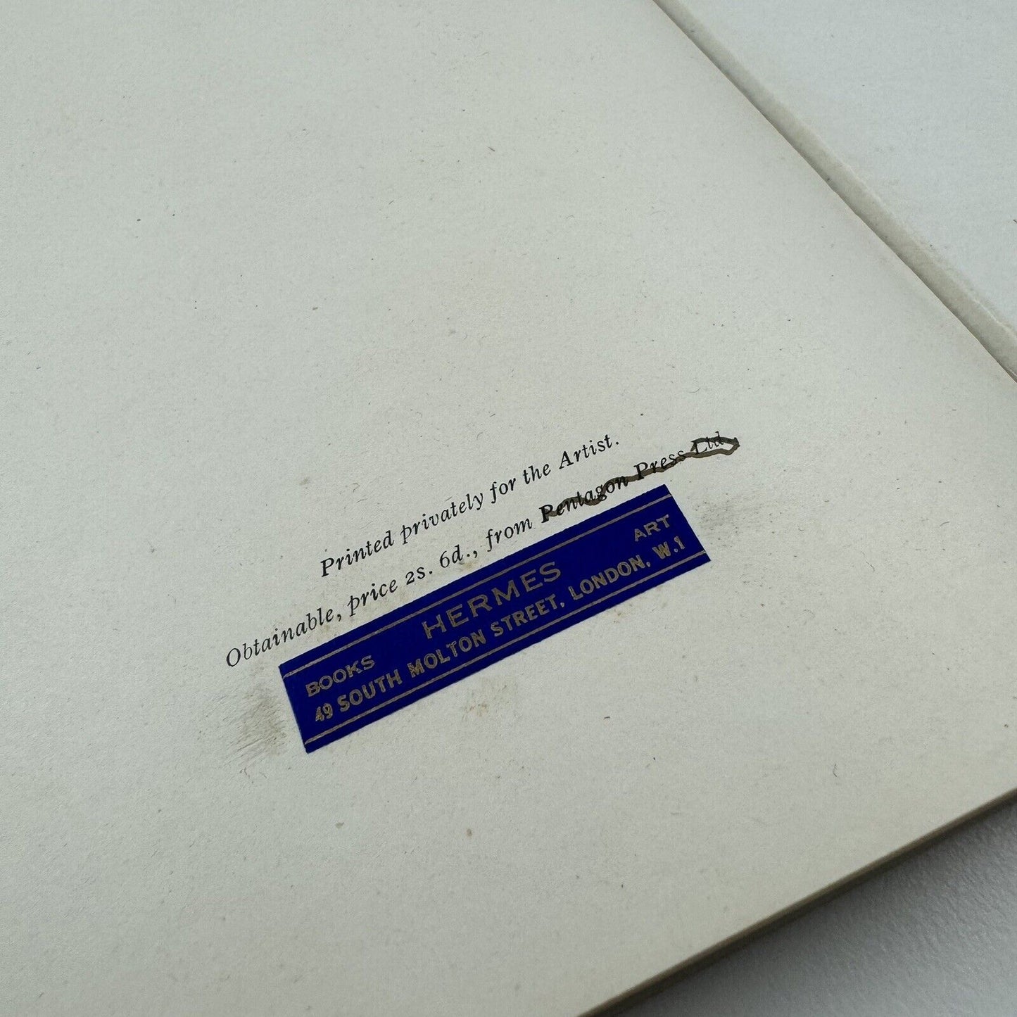 Homage to Masters by Maxwell Armfield | Privately printed, c.1949