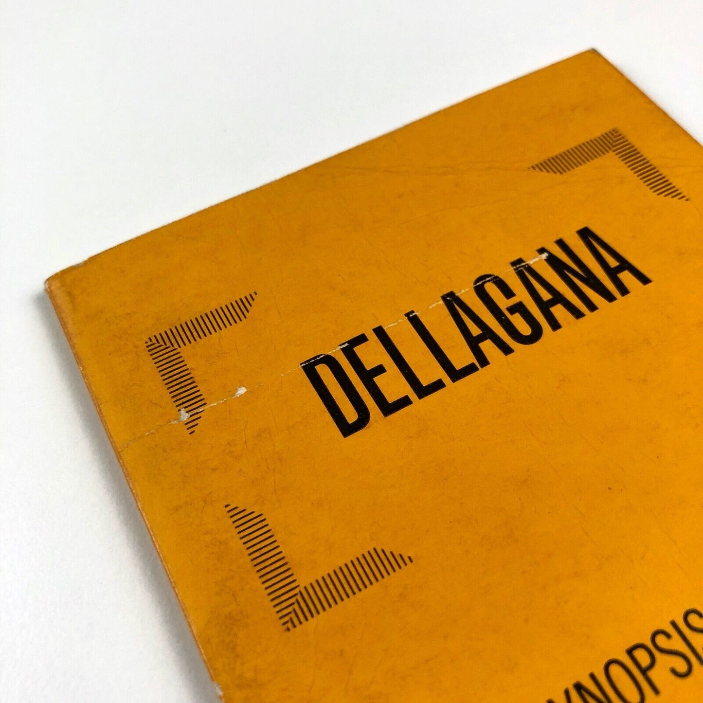 B. Dellagana & Co Synopsis of over 300 Type Faces | Type specimen booklet, 1967