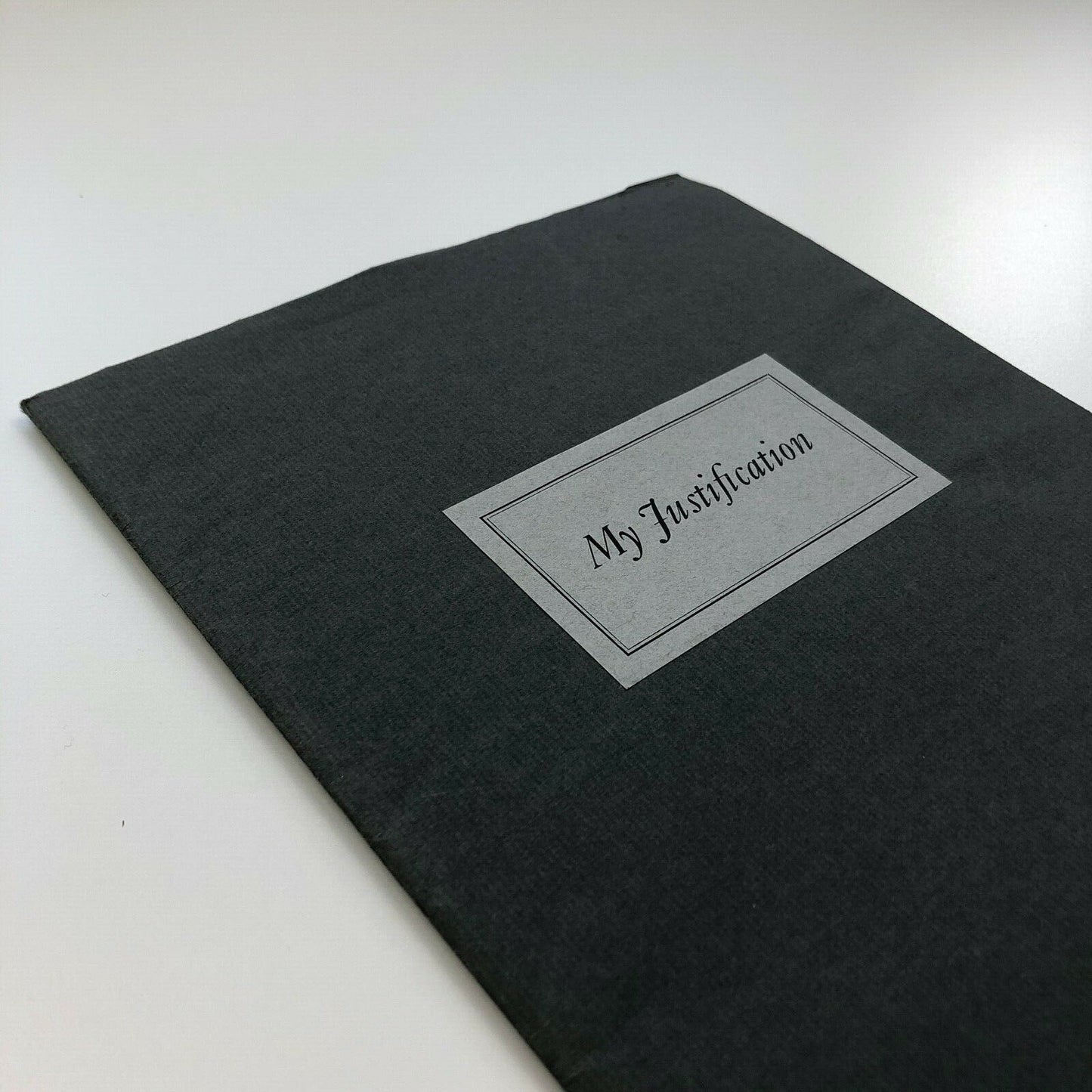 My Justification – Congress of the Association Typographique, 1992 | Colin Banks | Limited edition booklet
