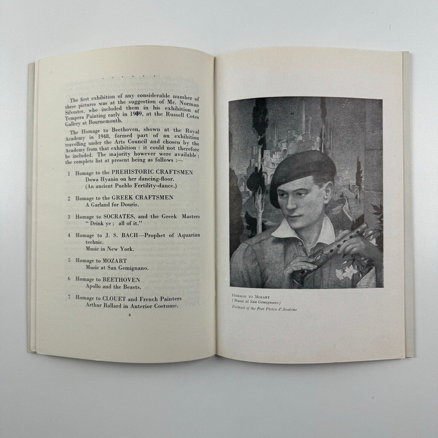 Homage to Masters by Maxwell Armfield | Privately printed, c.1949