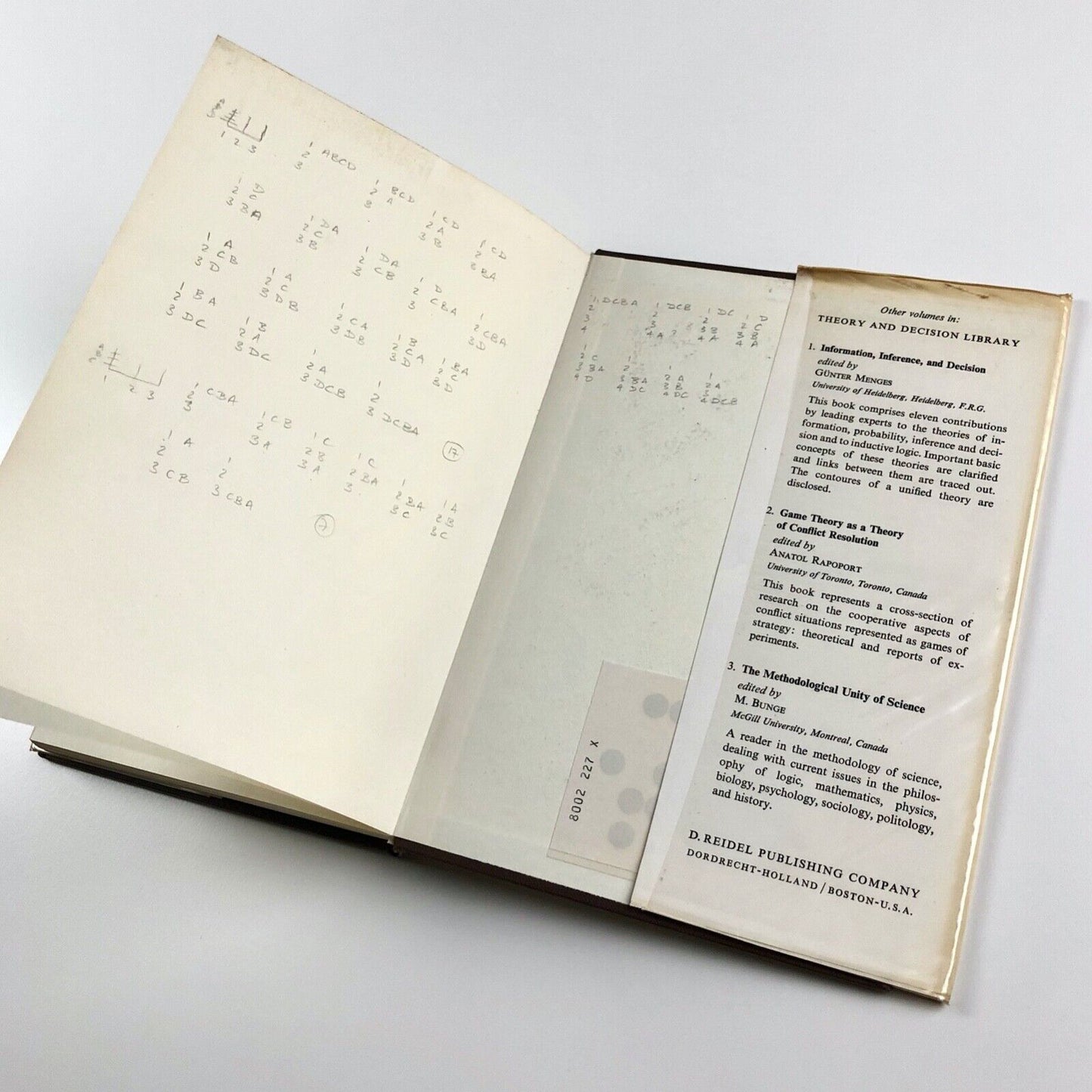 Pragmatic Aspects of Human Communication | Edited by Colin Cherry | D. Reidel Publishing, 1974
