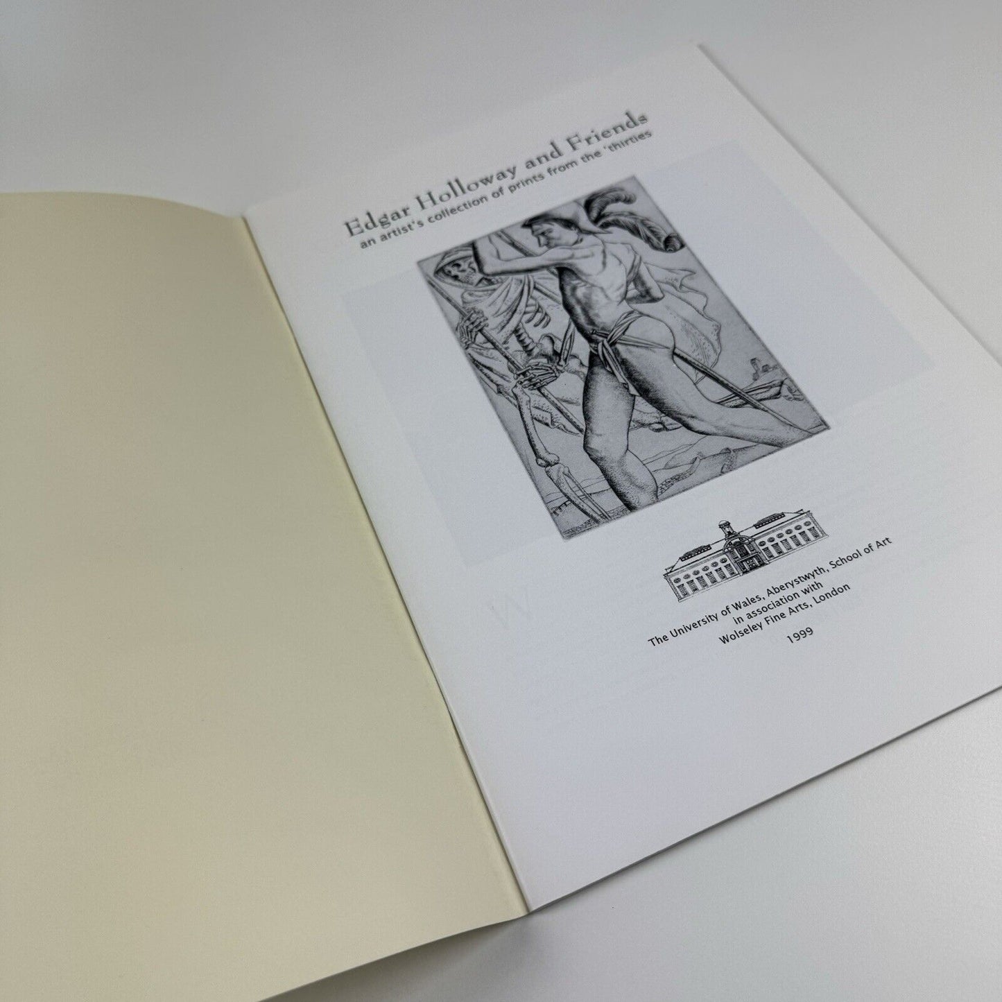 Edgar Holloway and Friends. An artist's collection of prints from the 'thirties | University of Wales in association with Wolseley Fine Art | Towner Art Gallery, 1999/2000