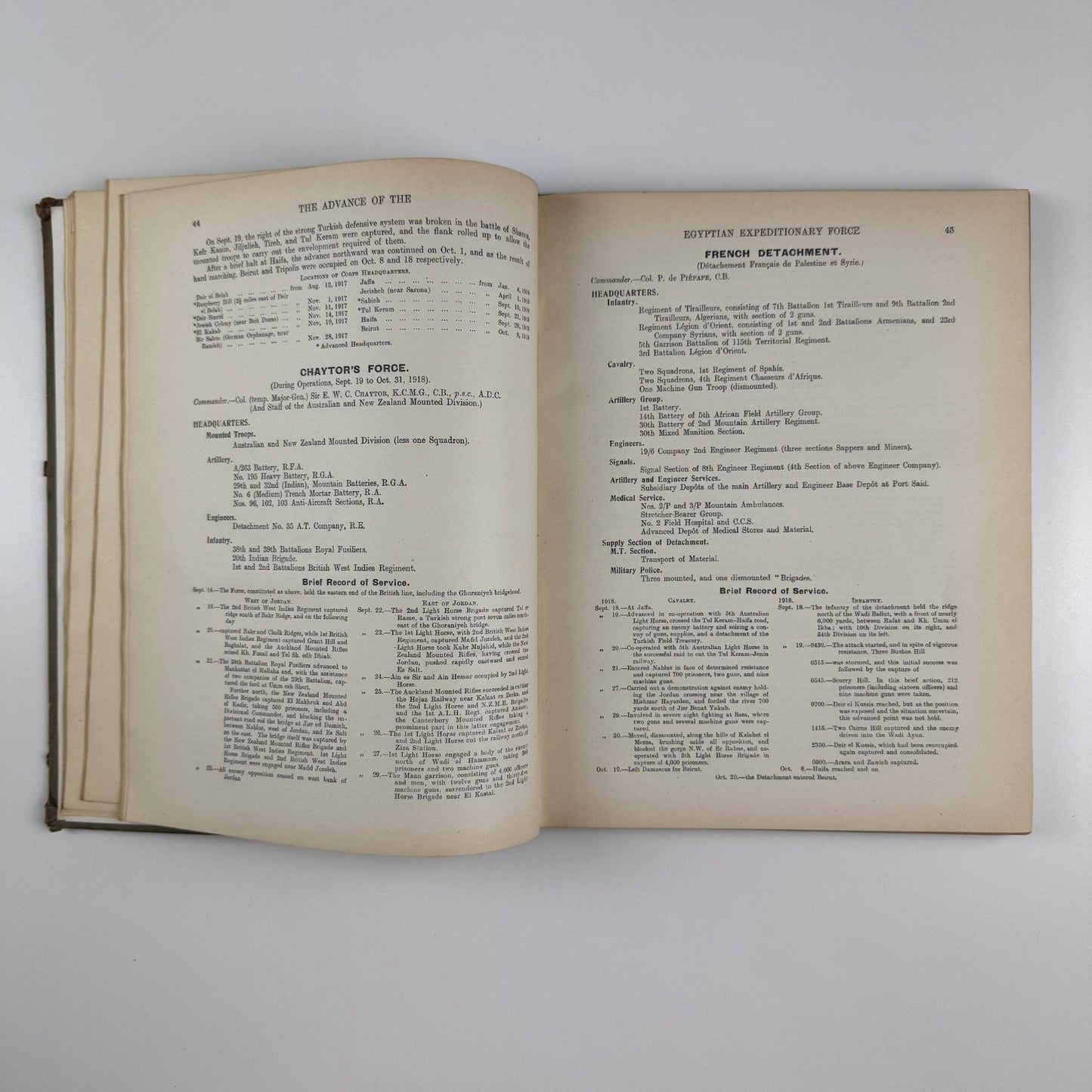 A Brief Record of the Advance of the British Expeditionary Force HMSO, 1919