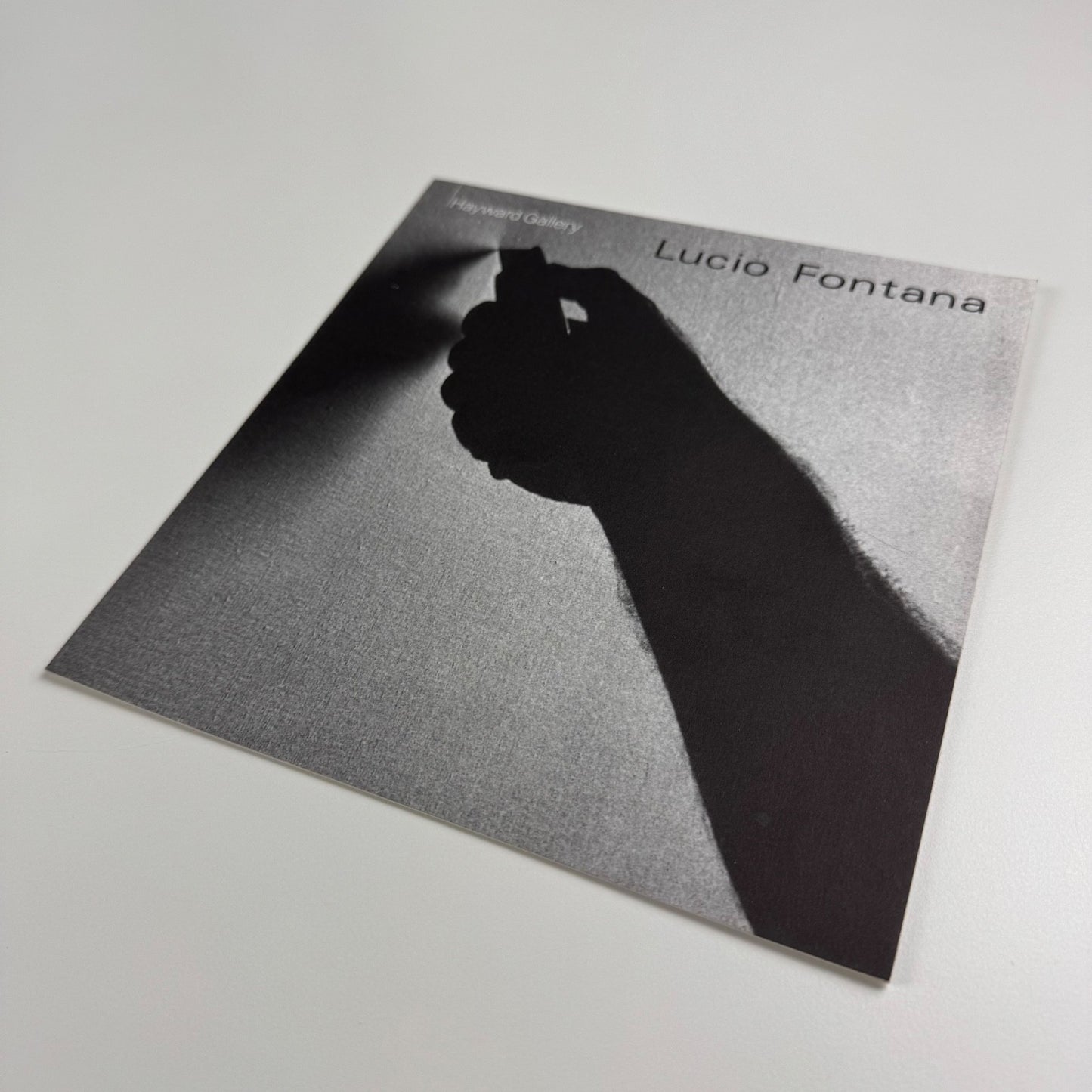 Small gallery guide for Lucio Fontana | Hayward Gallery, London, 1999/2000