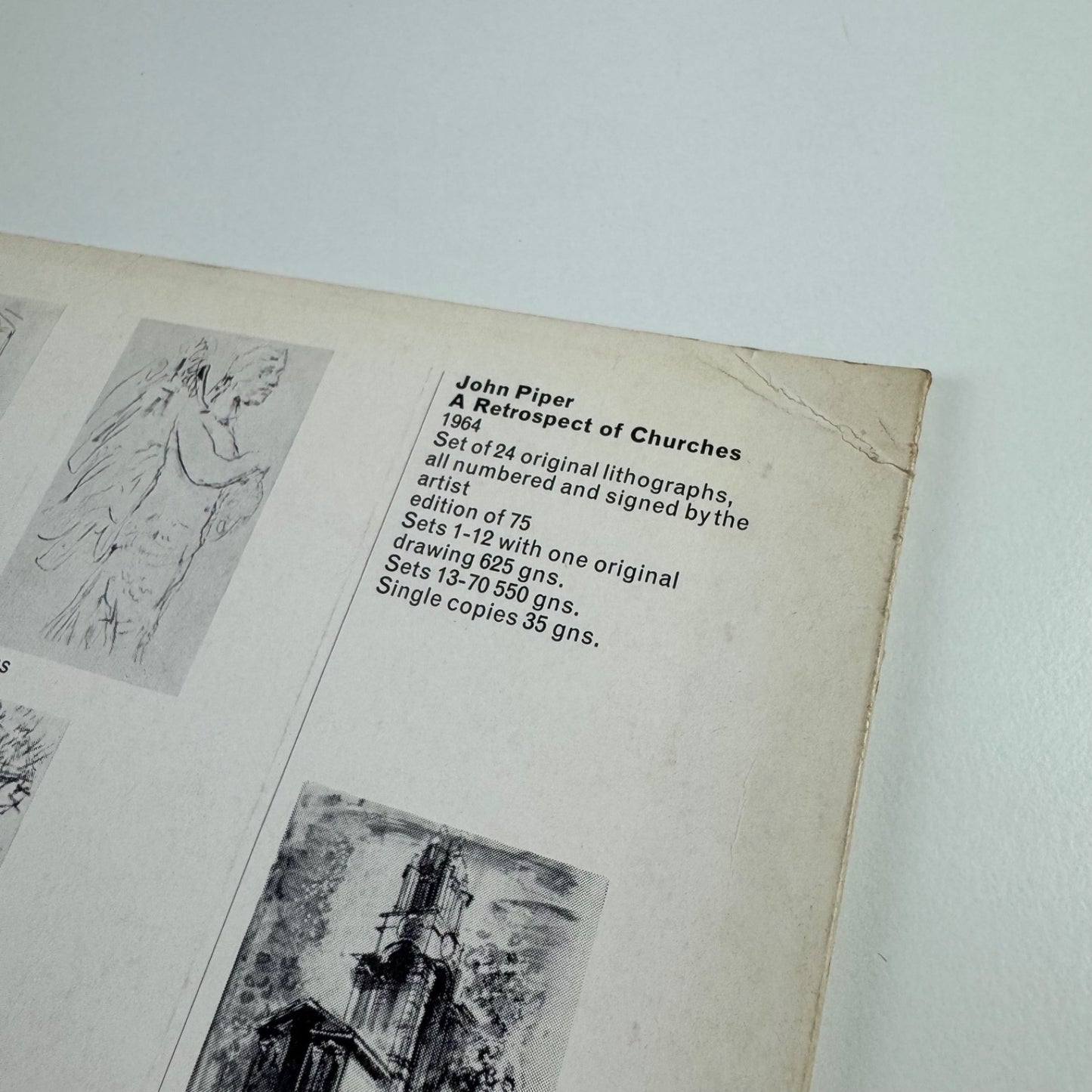 Opening of the Print Department | Marlborough 1965/6 cat.149 design by Gordon House