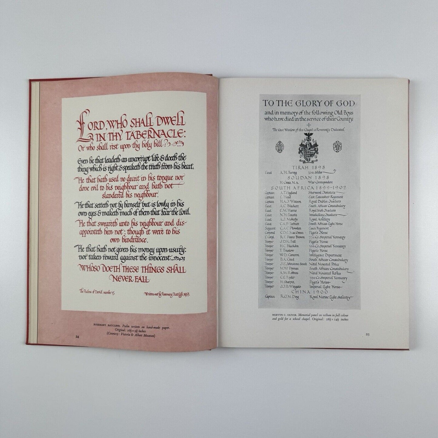 Modern Lettering & Calligraphy. The Studio, 1954 edited by Rathbone Holme and Kathleen Frost