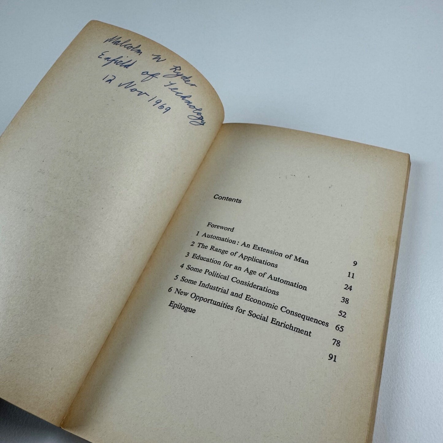 The Age of Automation by Leon Bagrit. The Reith Lectures 1964 | Pelican, 1966 edition
