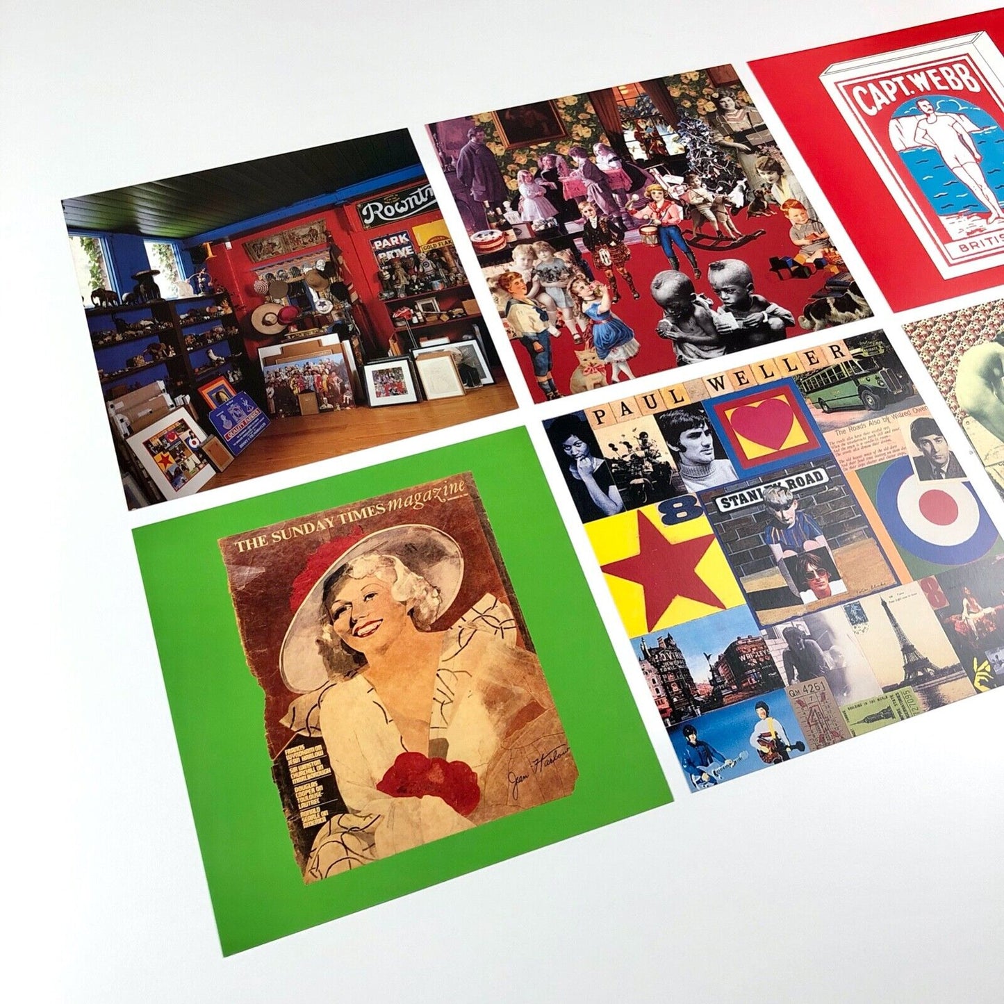 Peter Blake Commercial Art – sleeve and eight cards | The London Institute 2003
