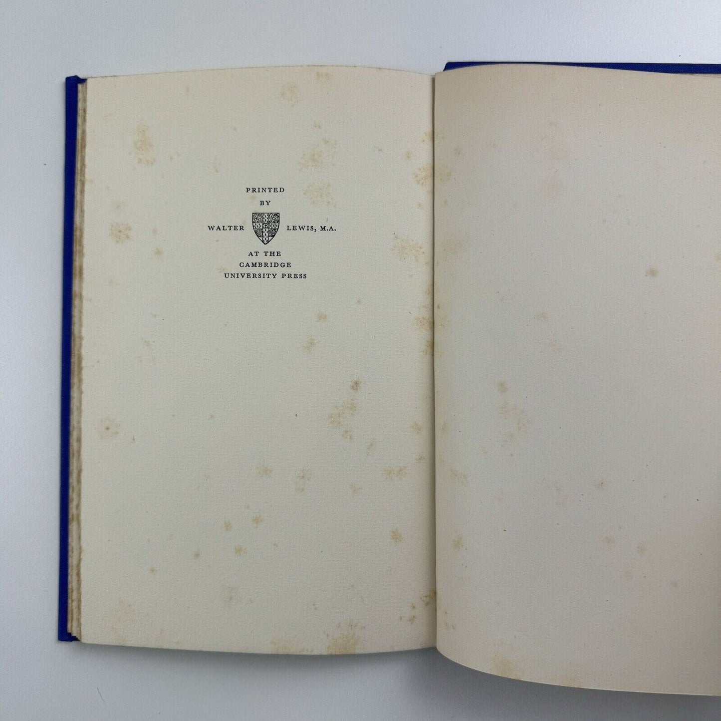 A review of recent typography in England, the United States France & Germany by Stanley Morison | The Fleuron Limited, London, 1927