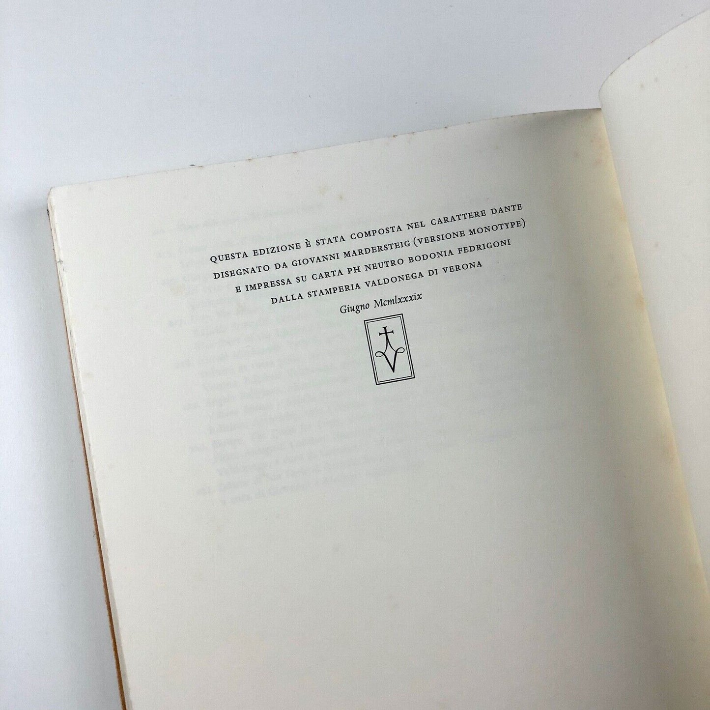 Giovanni Mardersteig: Stampatore, Editore, Umanista | Edizioni Valdonega, 1989
