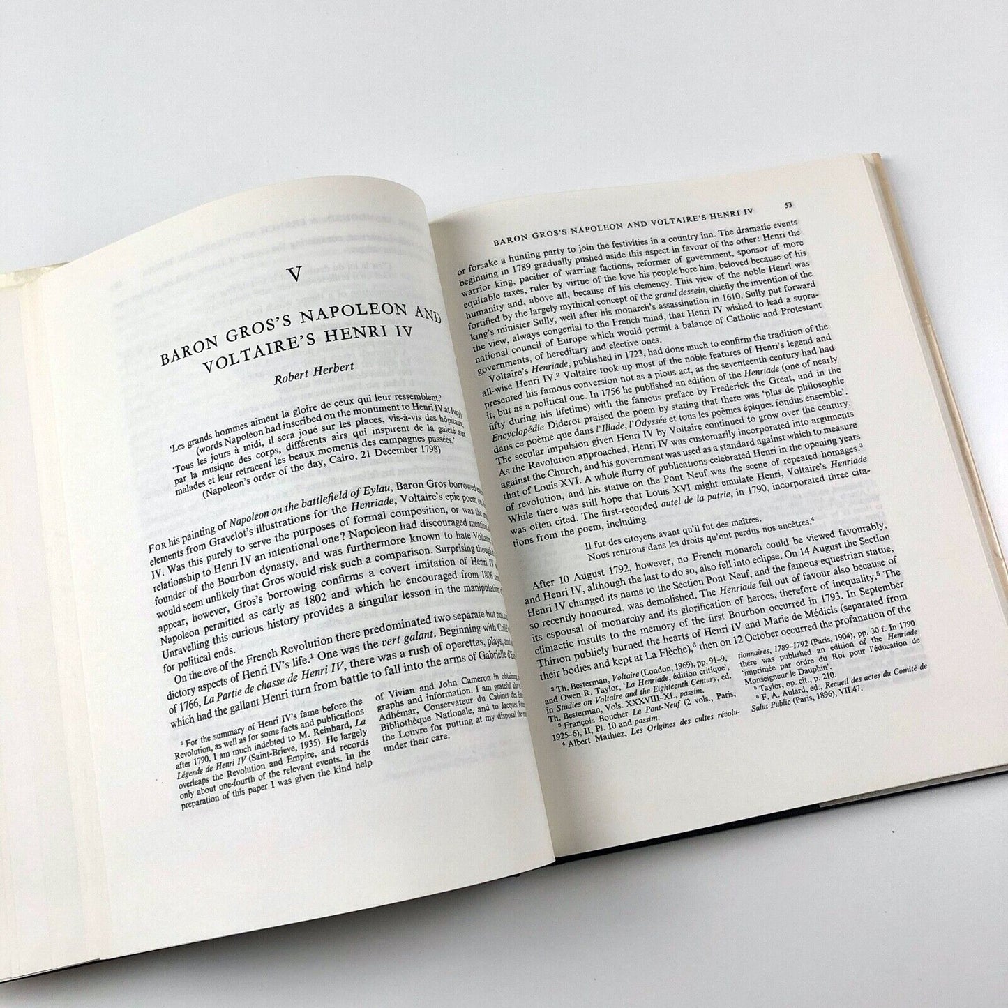 The Artist and the Writer in France | Essays in honour of John Seznec | Francis Haskell, Anthony Levi and Robert Shackleton | Clarendon Press, Oxford, 1974
