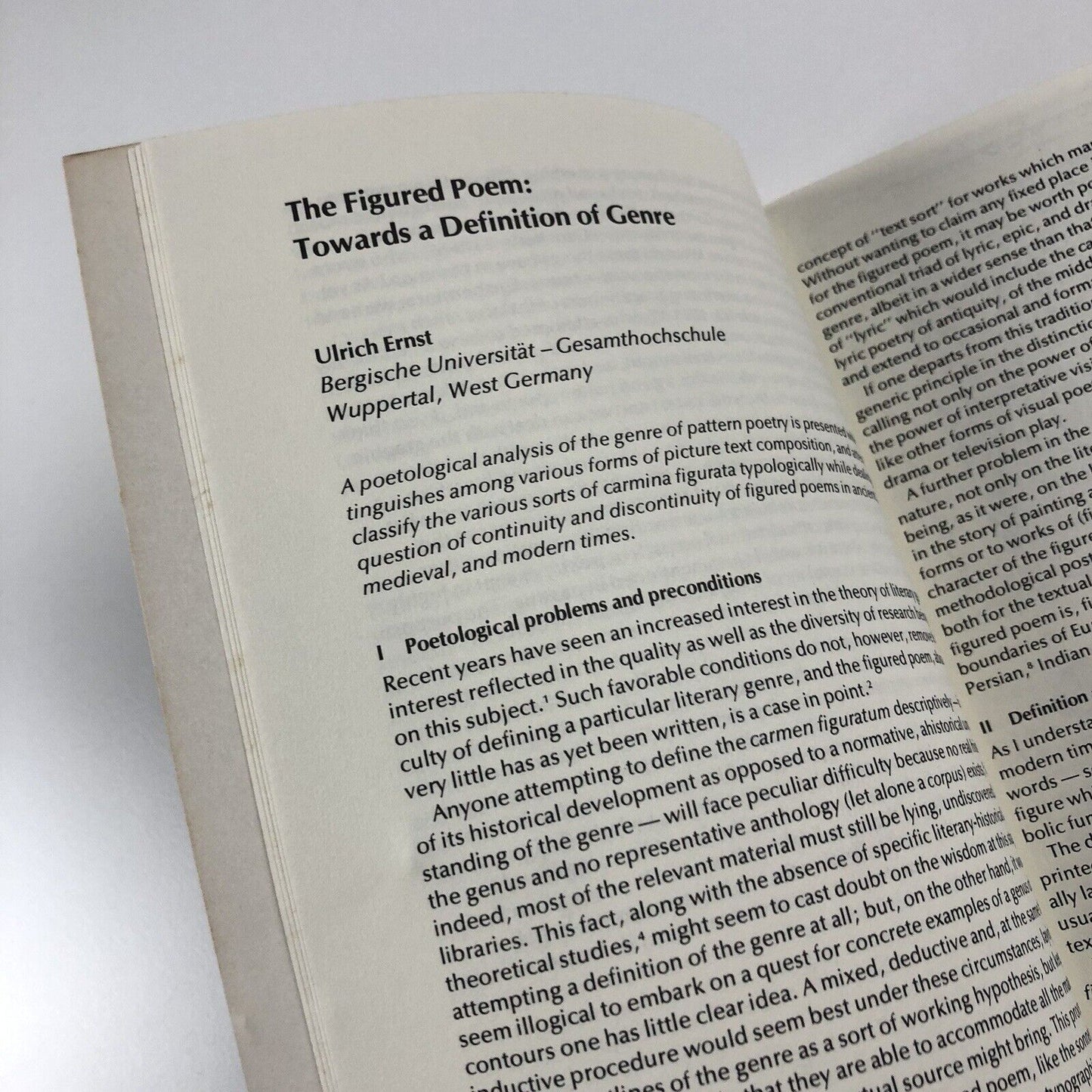 Visible Language journal XX I | Winter 1986 | Special issue – Pattern Poetry