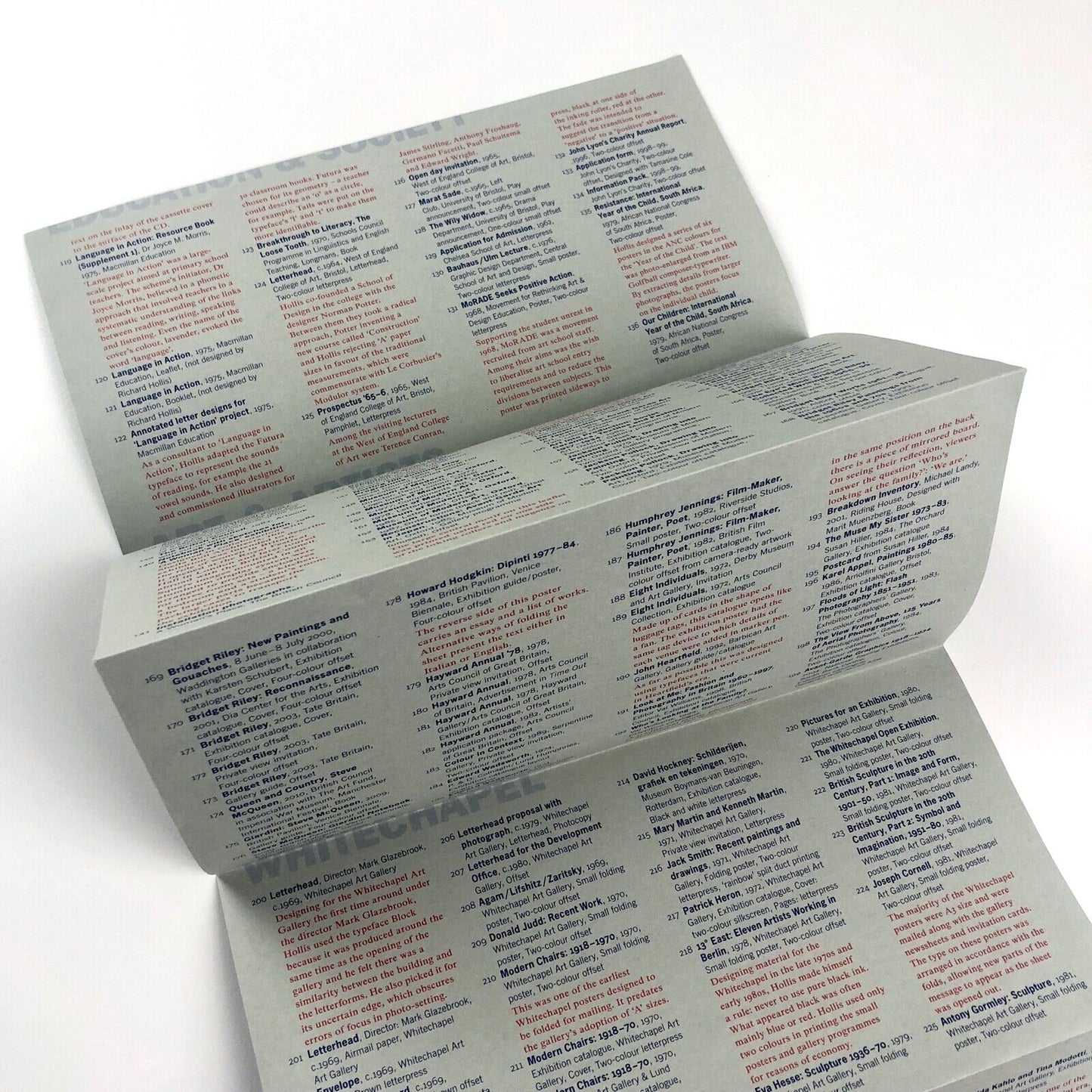 Richard Hollis | Gallery Libby Sellers, 2012 | curated by Emily King