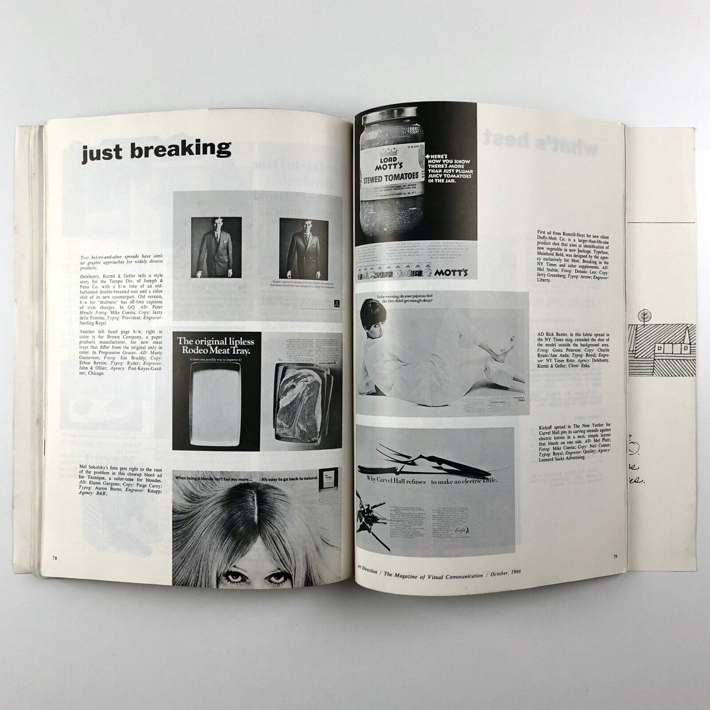 Art Direction The Magazine of Visual Communication | October 1966