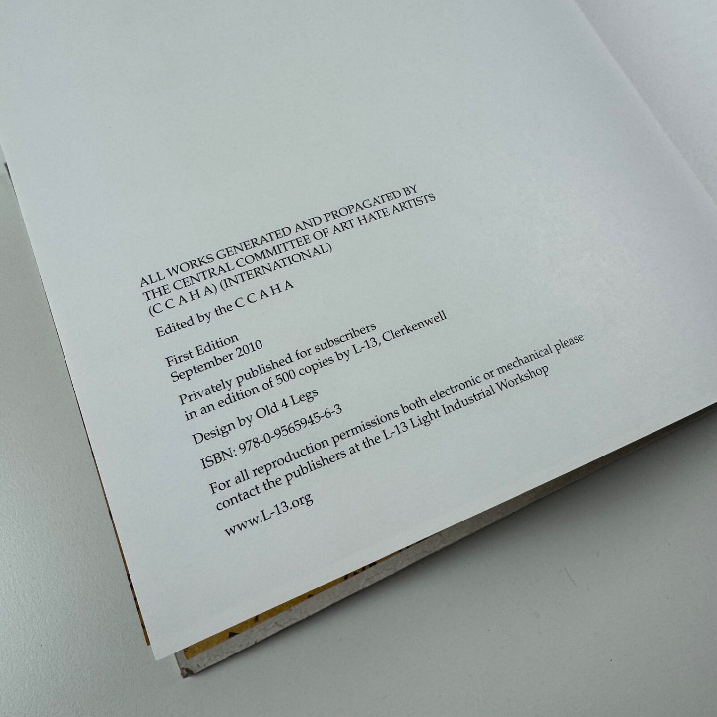 AHH 2: Love the Art Hate. Graphics 1972-2010 | L-13, first edition 2010
