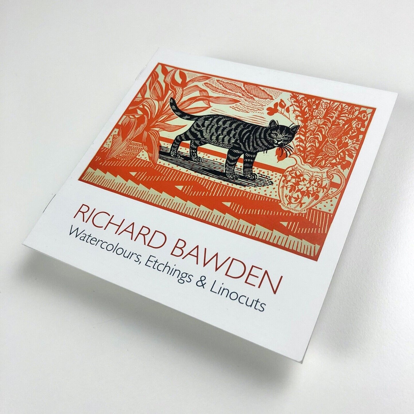 Richard Bawden. Watercolours, Etchings & Linocuts | Bircham Gallery, Holt leaflet