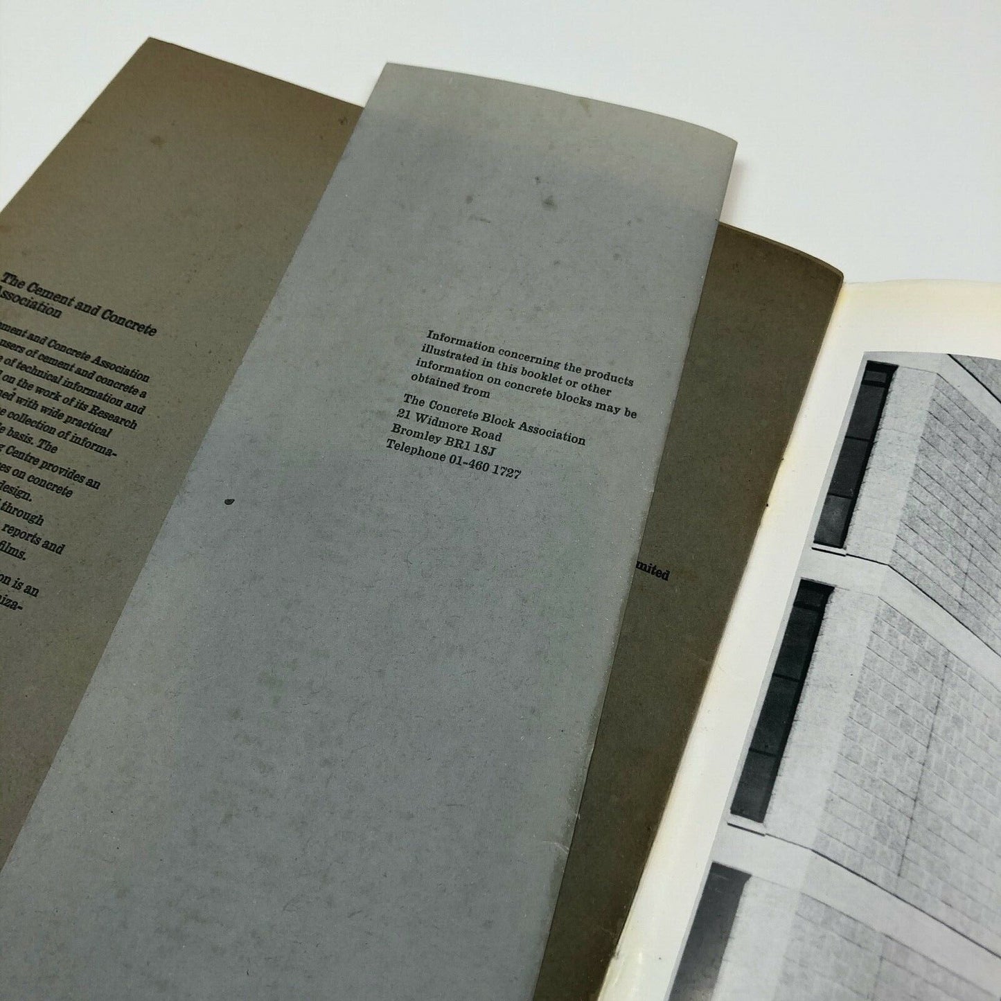 Concrete block masonry in architecture by David Sawtell The Cement and Concrete Association, 1971