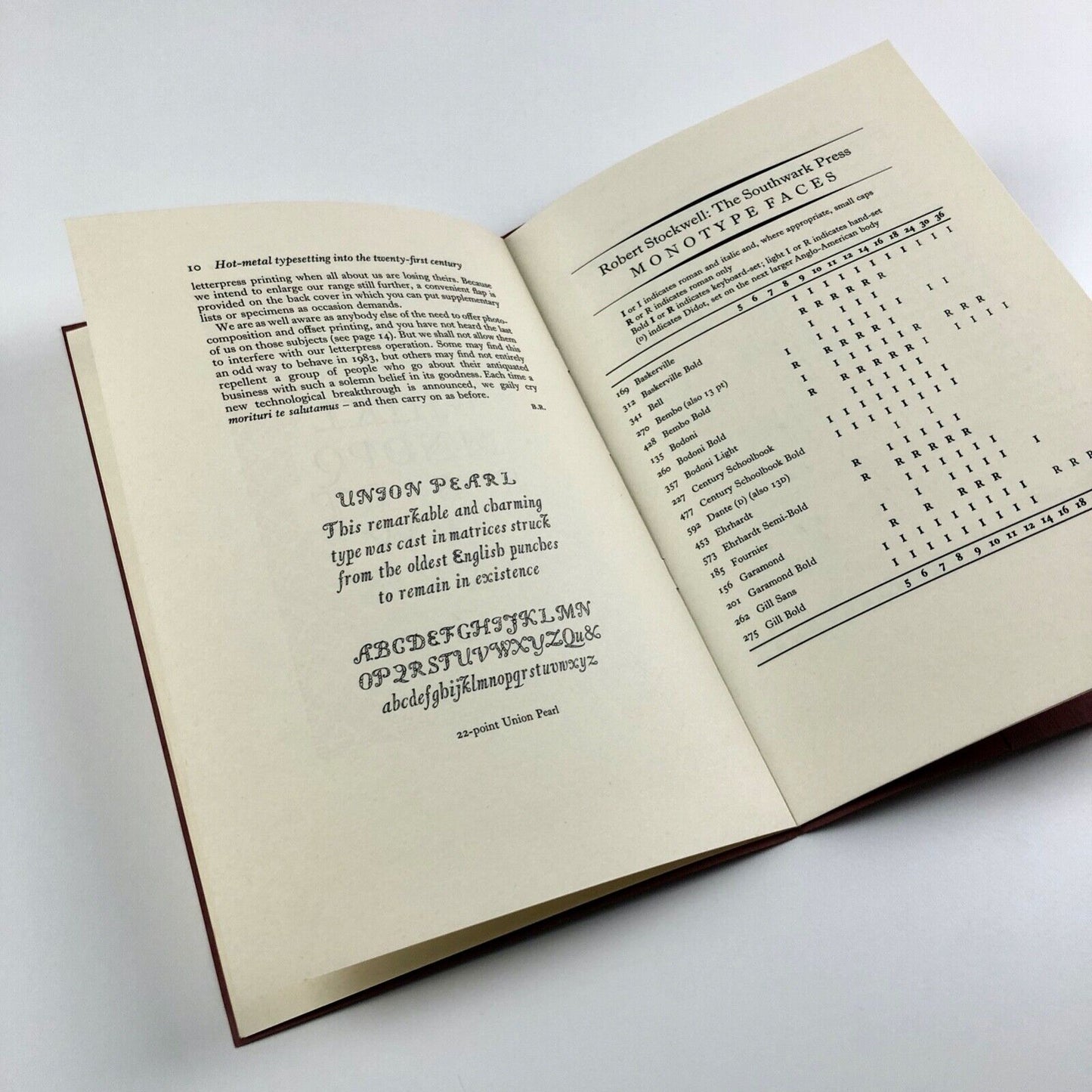 Hot-Metal Typesetting into the Twenty-First Century | Robert Stockwell 1983