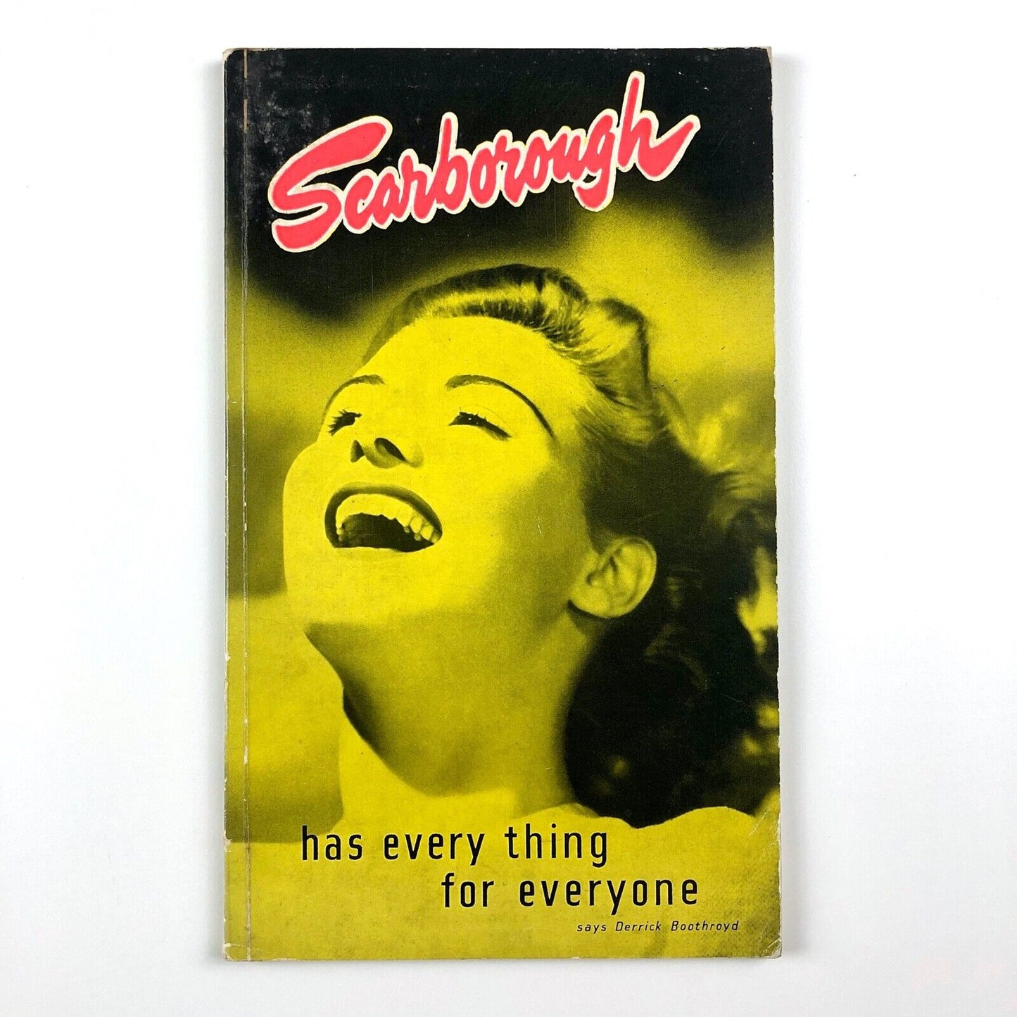 The Story of Scarborough tourism booklet | Introduction by Derrick Boothroyd, 1950s