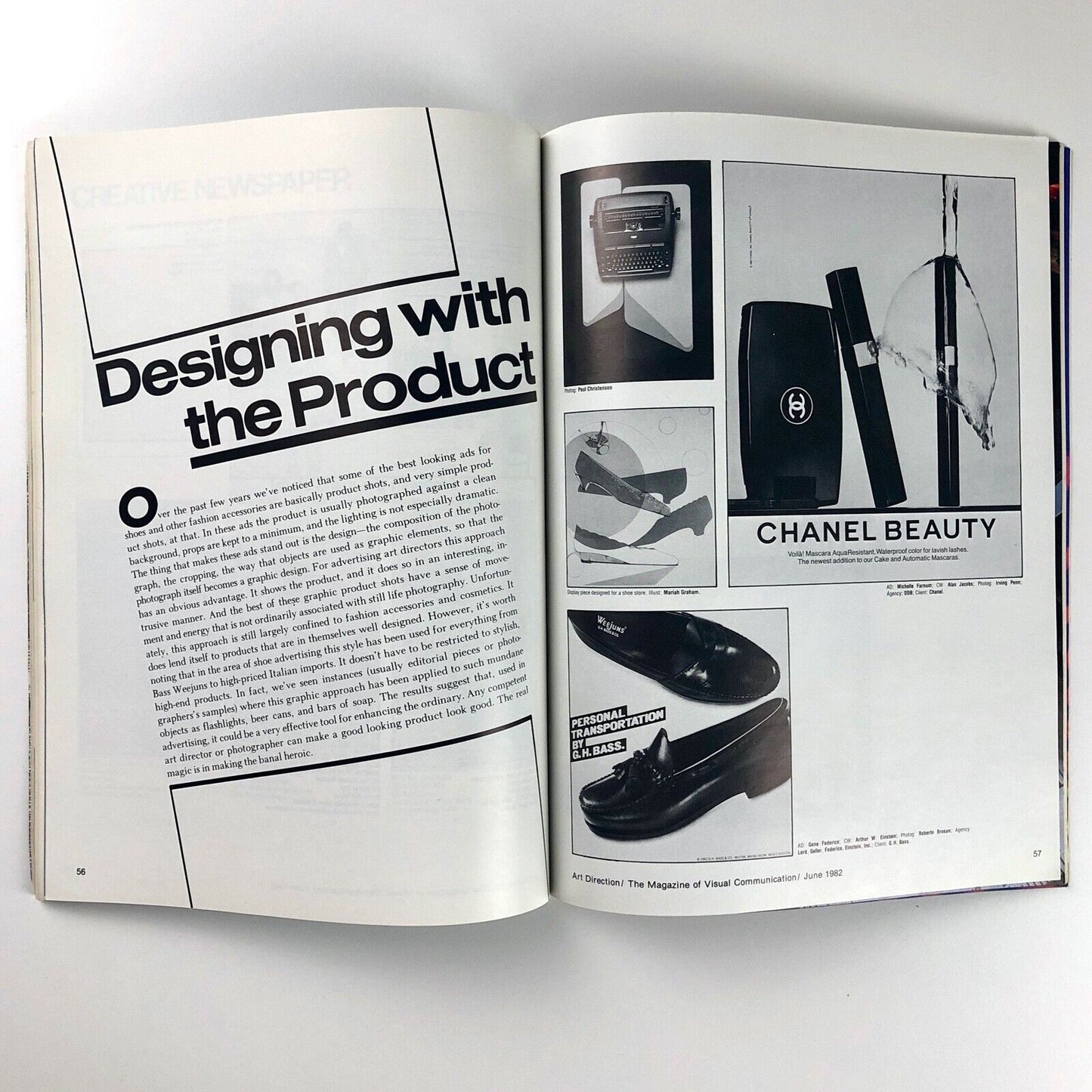 Art Direction: Magazine of Visual Communication | Vol 34, Number 3, June 1982