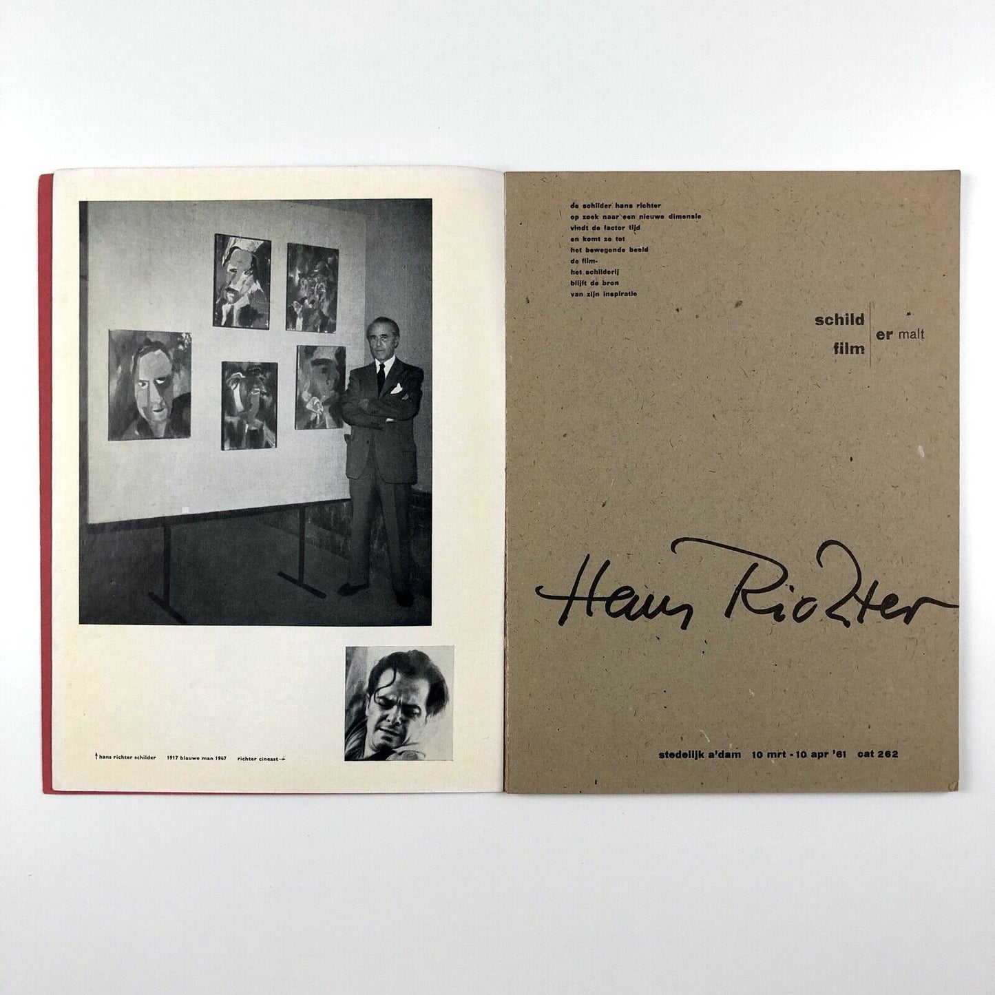 Hans Richter exhibition catalogue | Stedelijk Museum Amsterdam, 1961