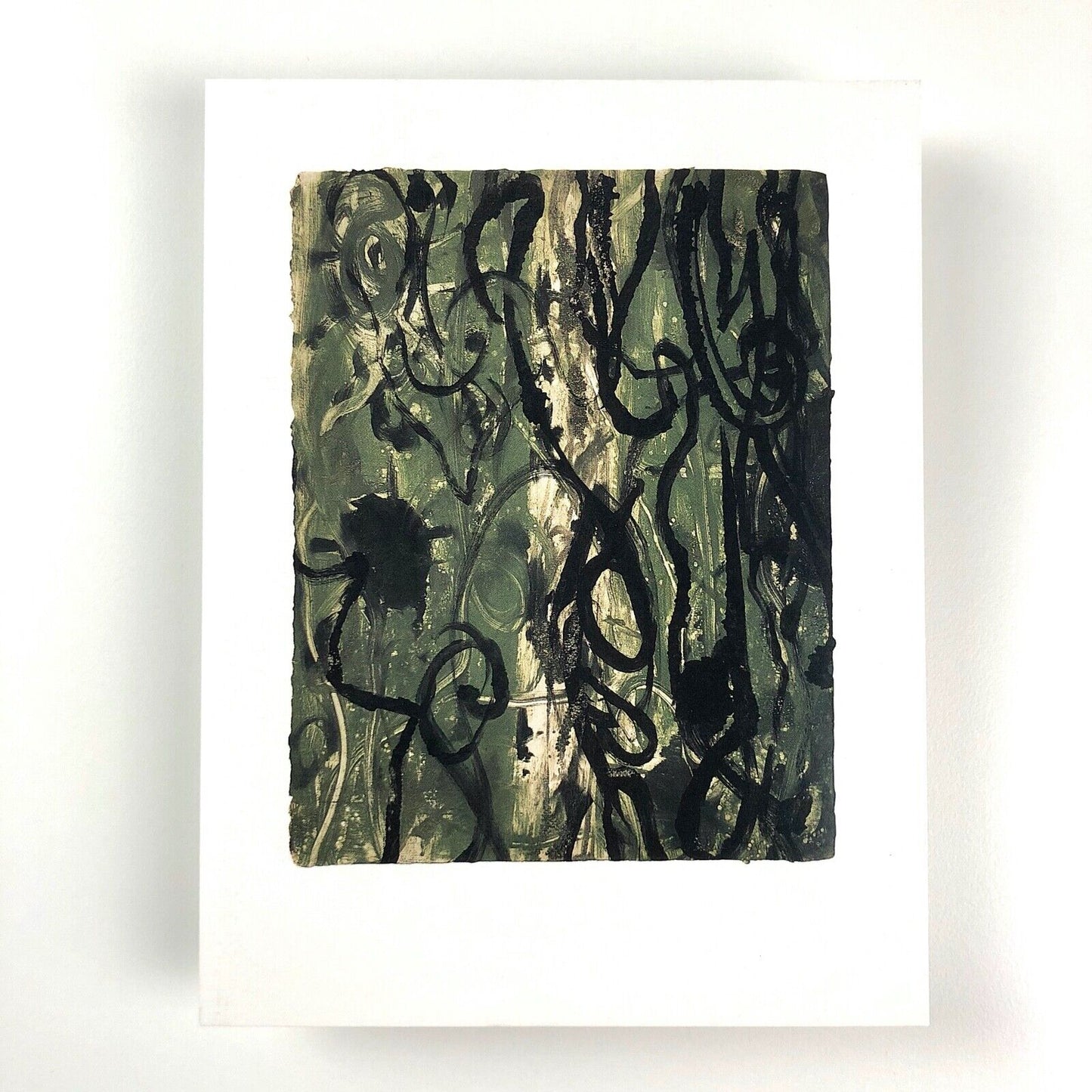 Christopher Le Brun. Monotypes 1986-1996 | Card flyer, Marlborough Graphics London
