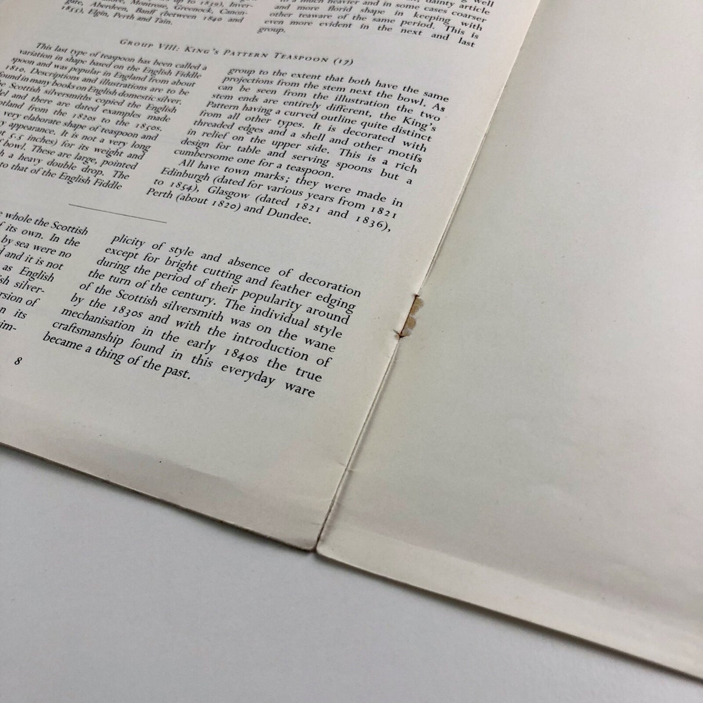 Scottish Silver Spoons | Joy Scott Whyte, Scottish Art Review 1966 offprint