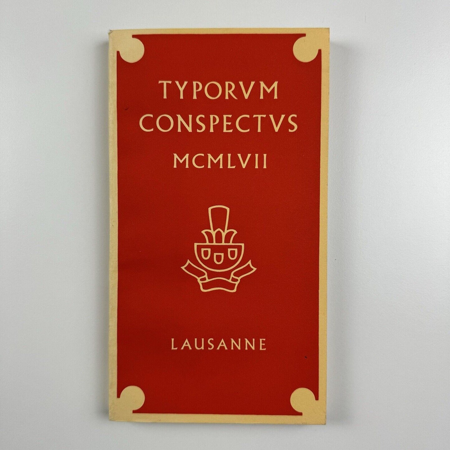 Typorum conspectus MCMLVII | John Dreyfus | Cambridge University Press, 1957