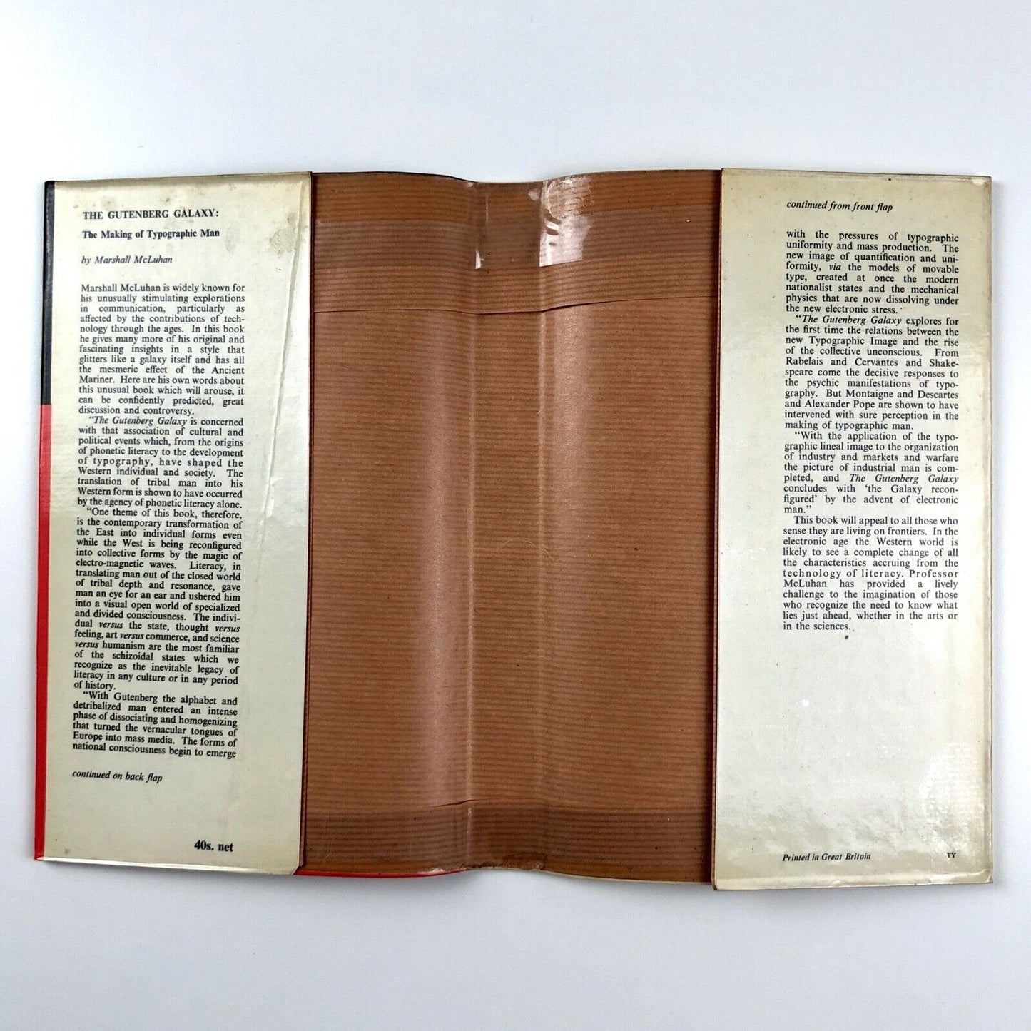 The Gutenberg Galaxy. The Making of Typographic Man | Marshall McLuhan | 1967
