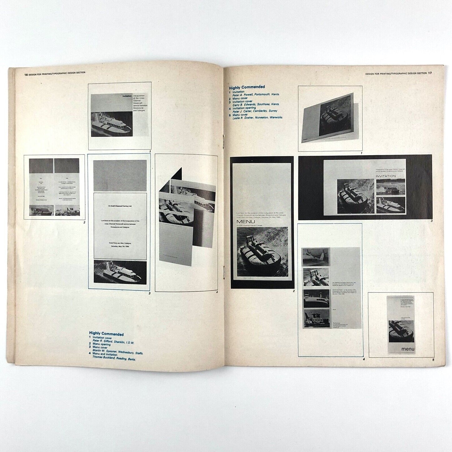 Design For Printing – competition journal | Federation of Master Printers, 1965
