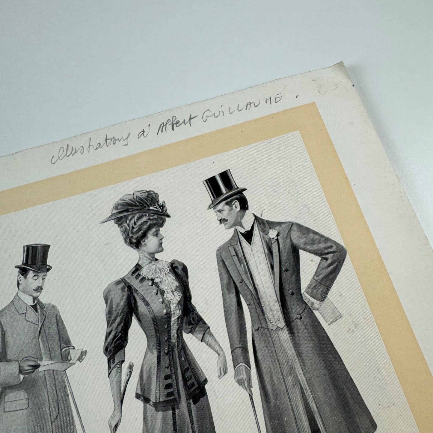 High-Life Tailor, Rue Richelieu, Paris, fashion journal 1905 Albert Guillaume