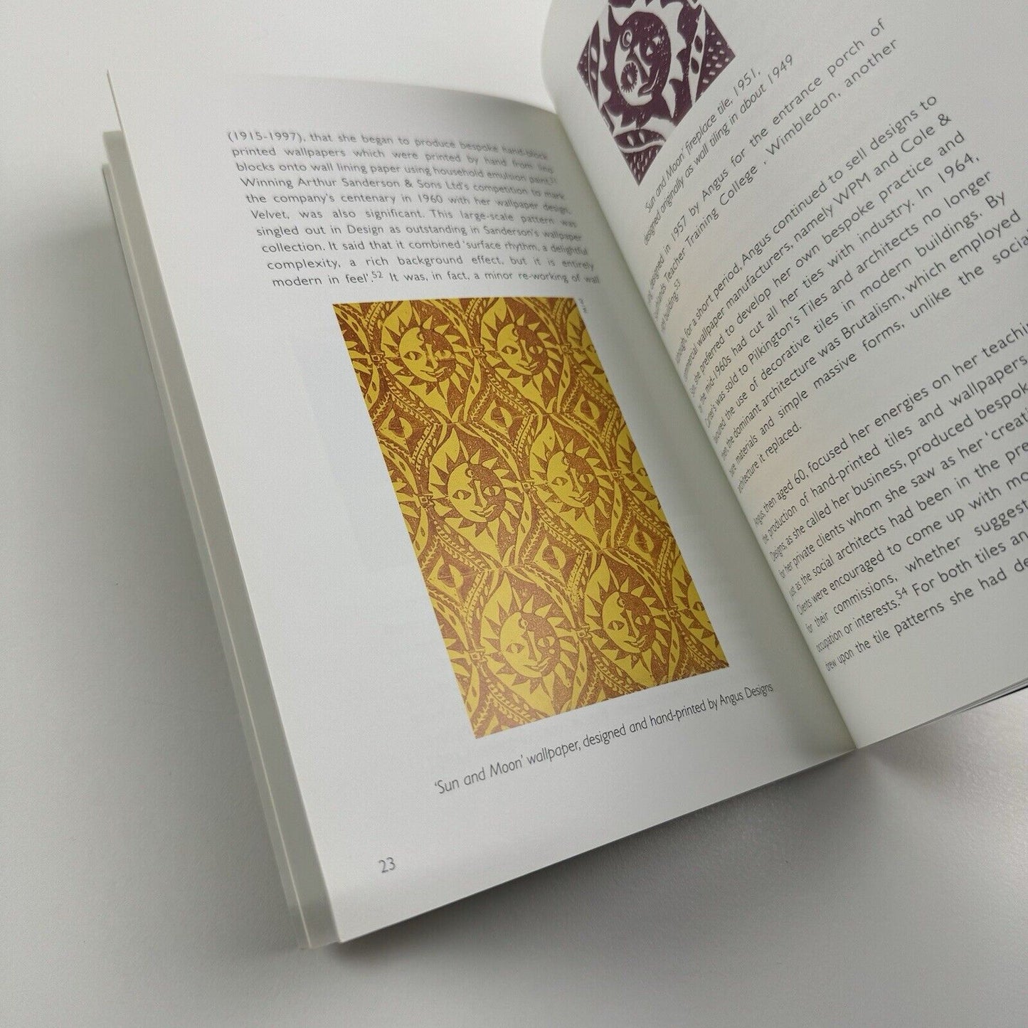 Patterns for post-war Britain. The tile designs of Peggy Angus by Katie Arber | MODA, Middlesex University Press, 2002
