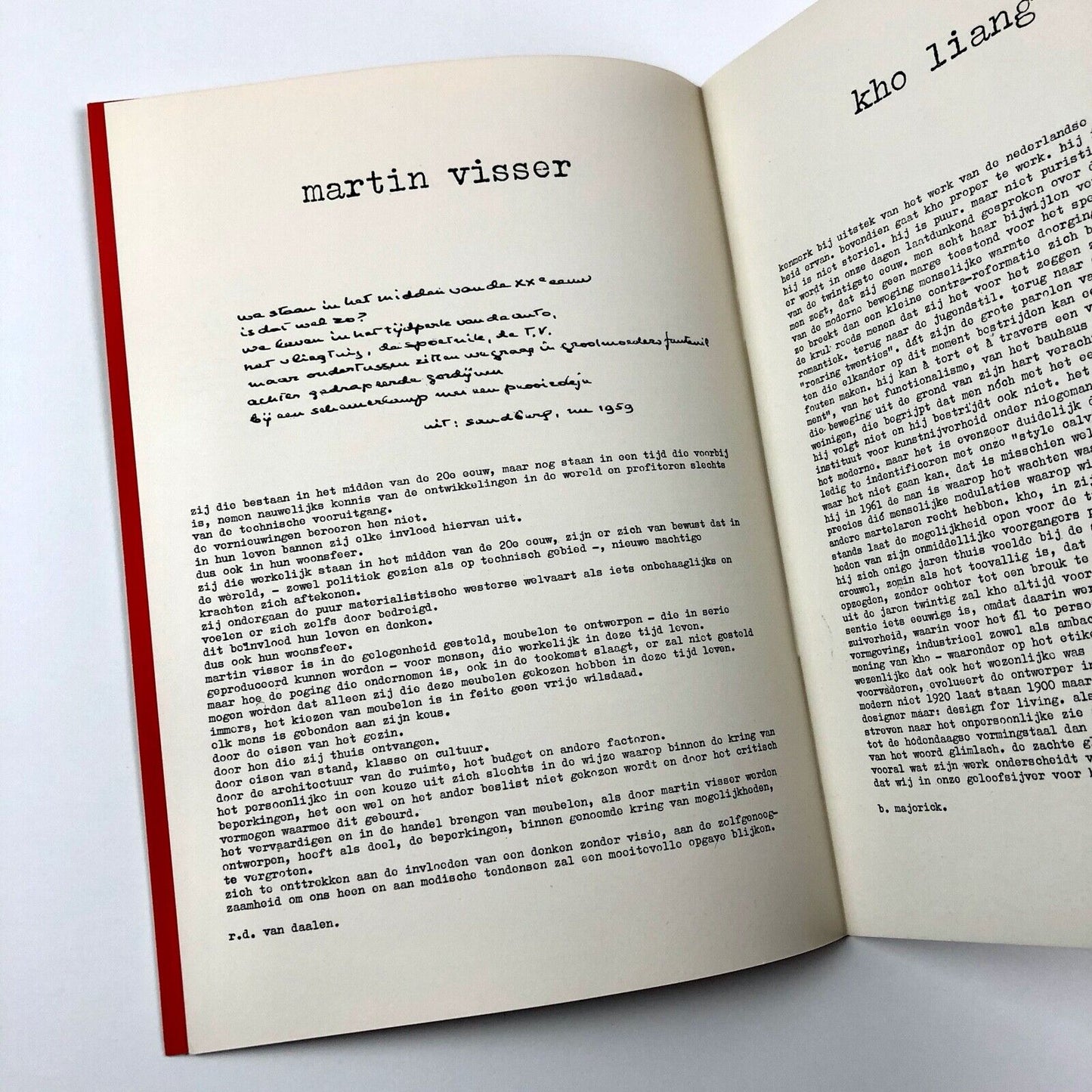 Hans Polak, Martin Visser, Kho Liang Ie | Stedelijk exhibition catalogue, 1962