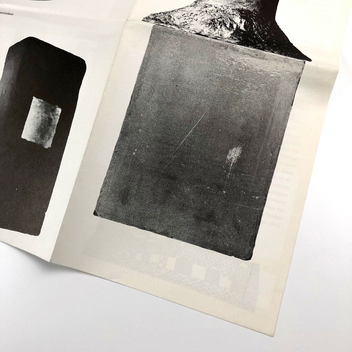 Adynamische Werken, Wim T Schippers | Museum Fodor Amsterdam – fold-out sheet, 1962