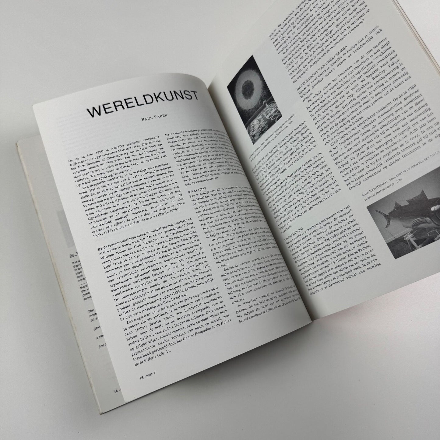 POSE issue 9. Spring/Summer 1993. Stichting Polysemisch Instituut. Edited by Toine Ooms. Text in English and Dutch