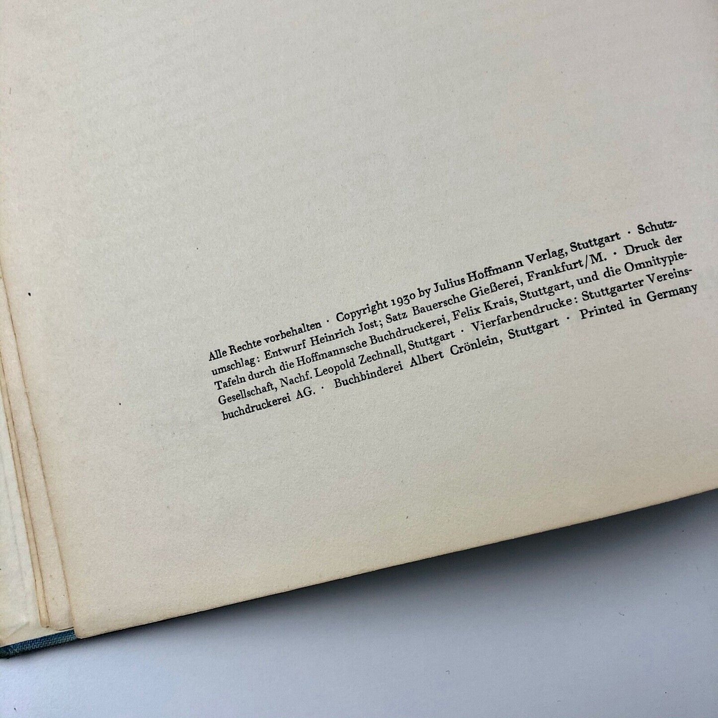 Hoffmanns Schriftatlas 1930 type specimen book by Herbert Hoffmann