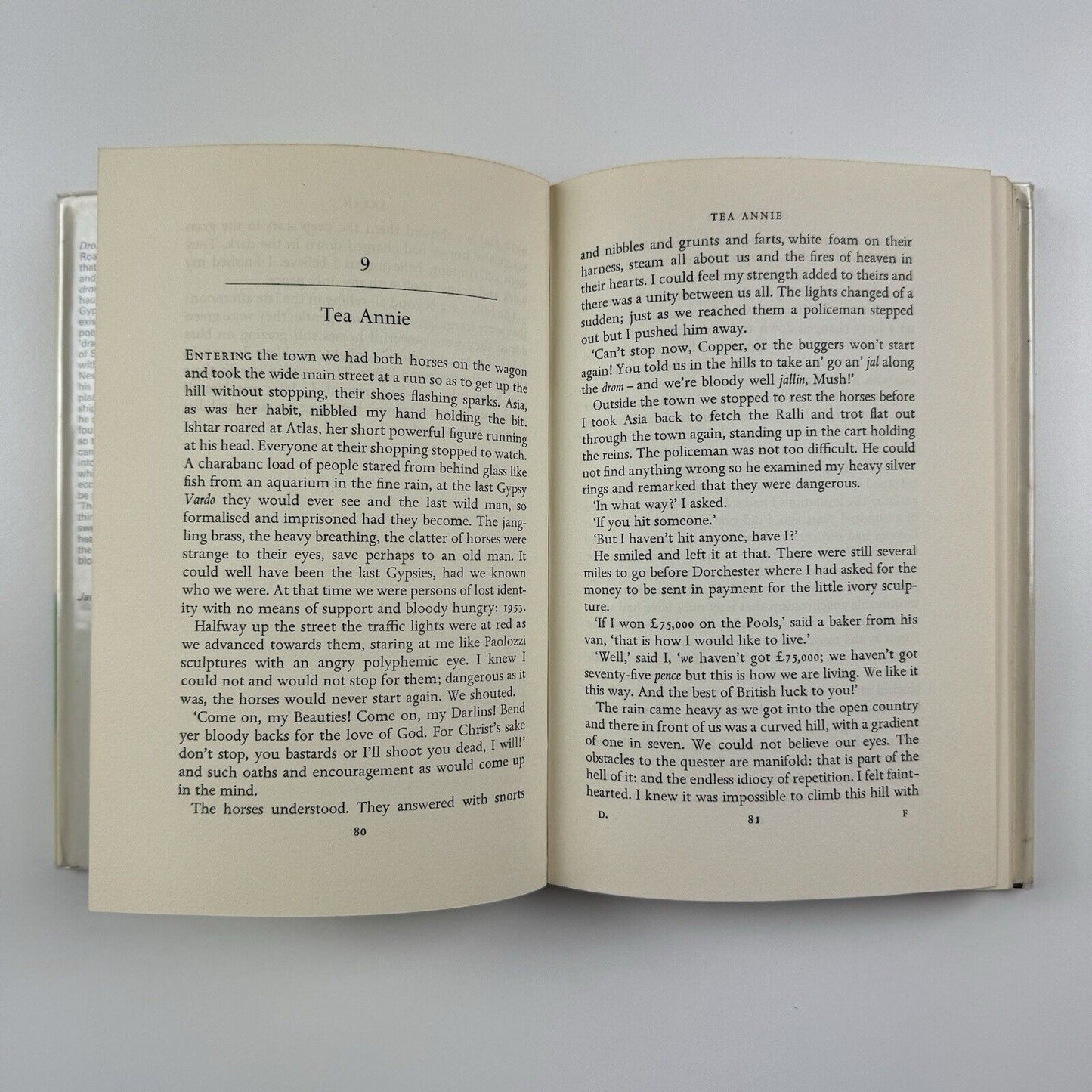 Dromengro Man of the Road | Sven Berlin | Collins 1971, inscribed by the artist