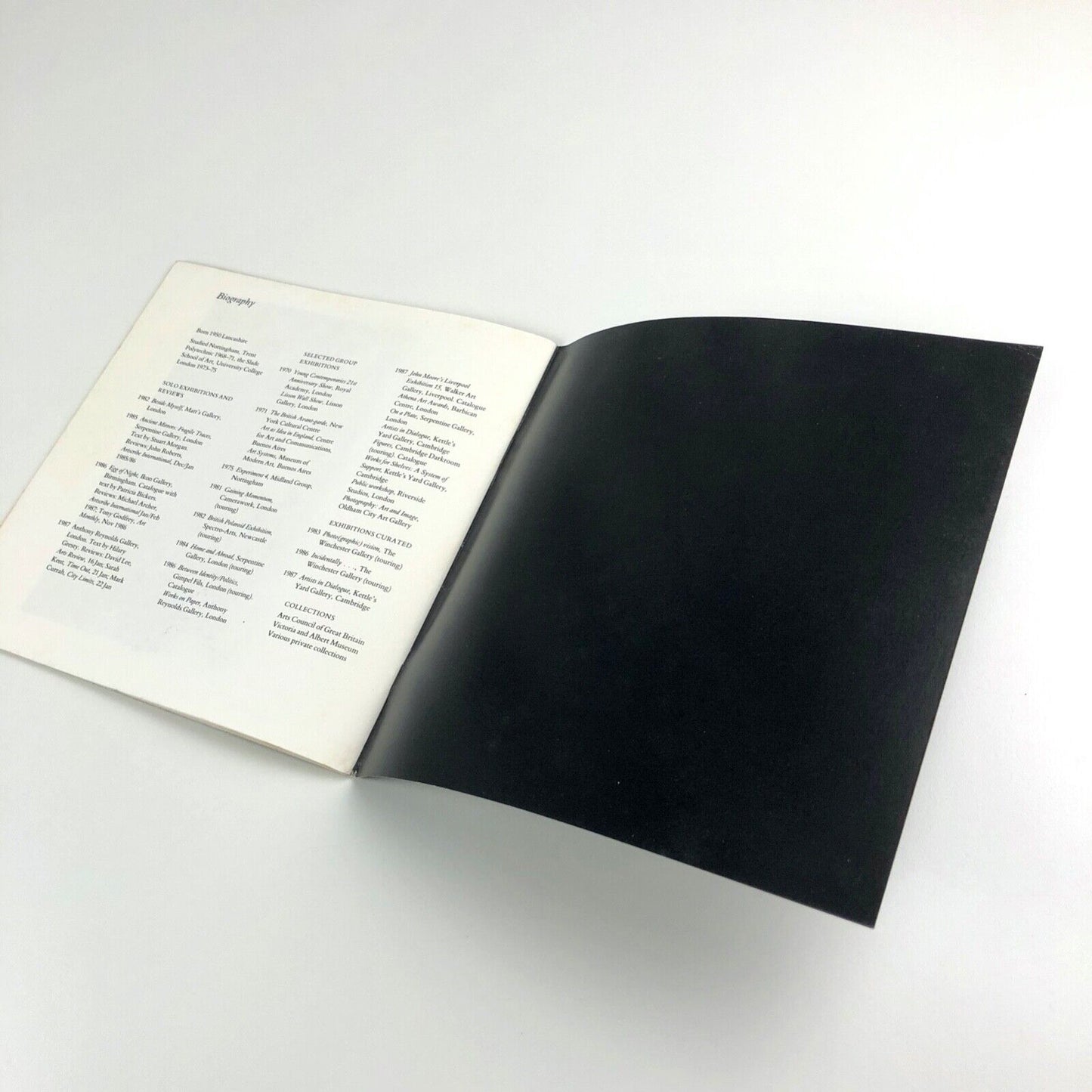 Qualities of Silence Sue Arrowsmith | Kettle's Yard, 1987 | inscribed by artist