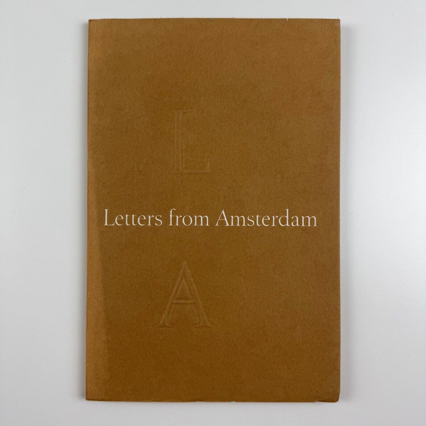 Letters from Amsterdam. Presented by Typefoundry Amsterdam to members of the tenth International Congress of Master Printers held in the Netherlands in June 1960