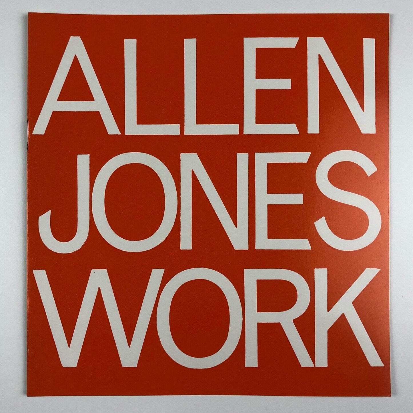 Allen Jones: Work | Arthur Tooth & Sons exhibition catalogue, Jan-Feb 1964