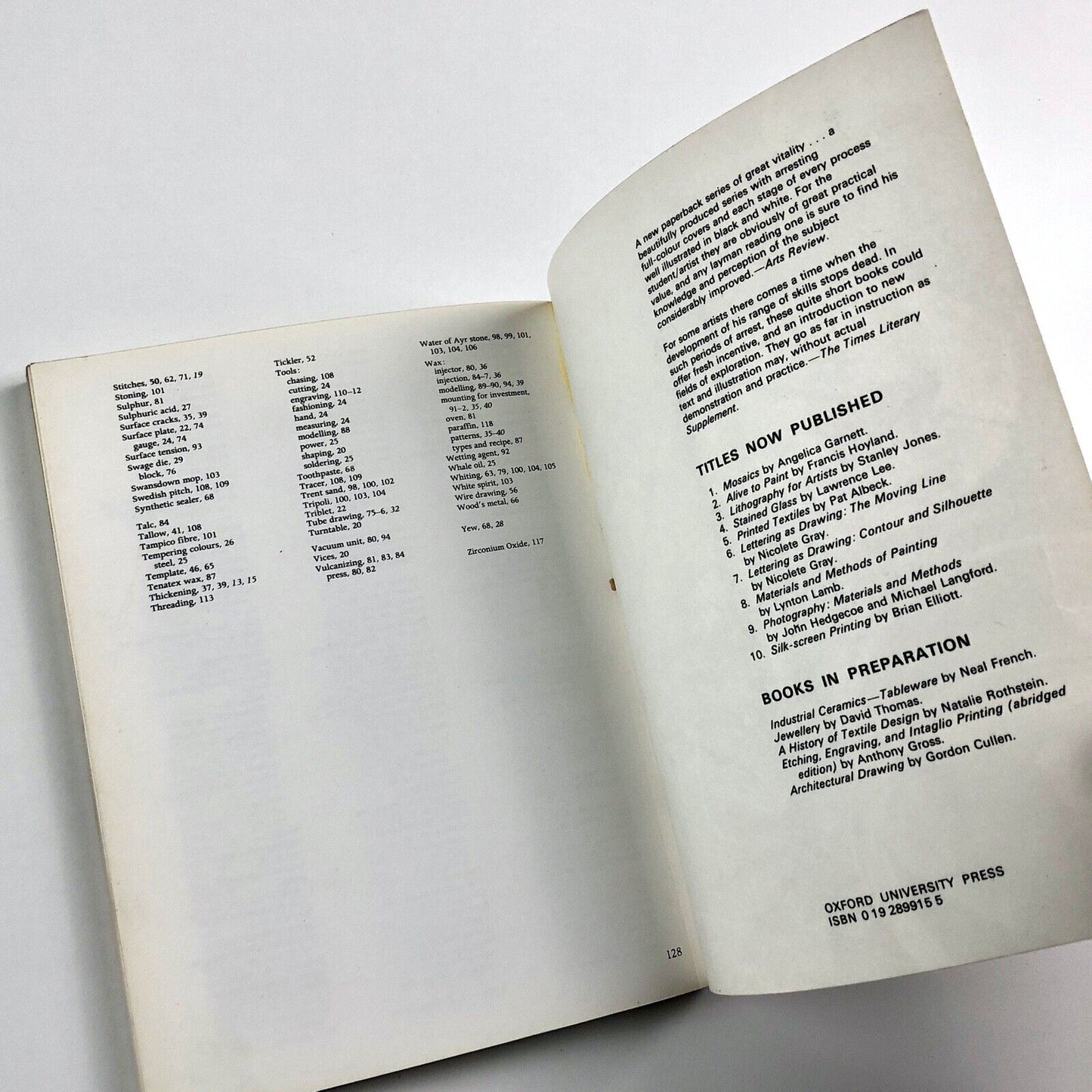 Silversmithing by Robert Goodden & Philip Popham | Oxford Paperbacks, 1971
