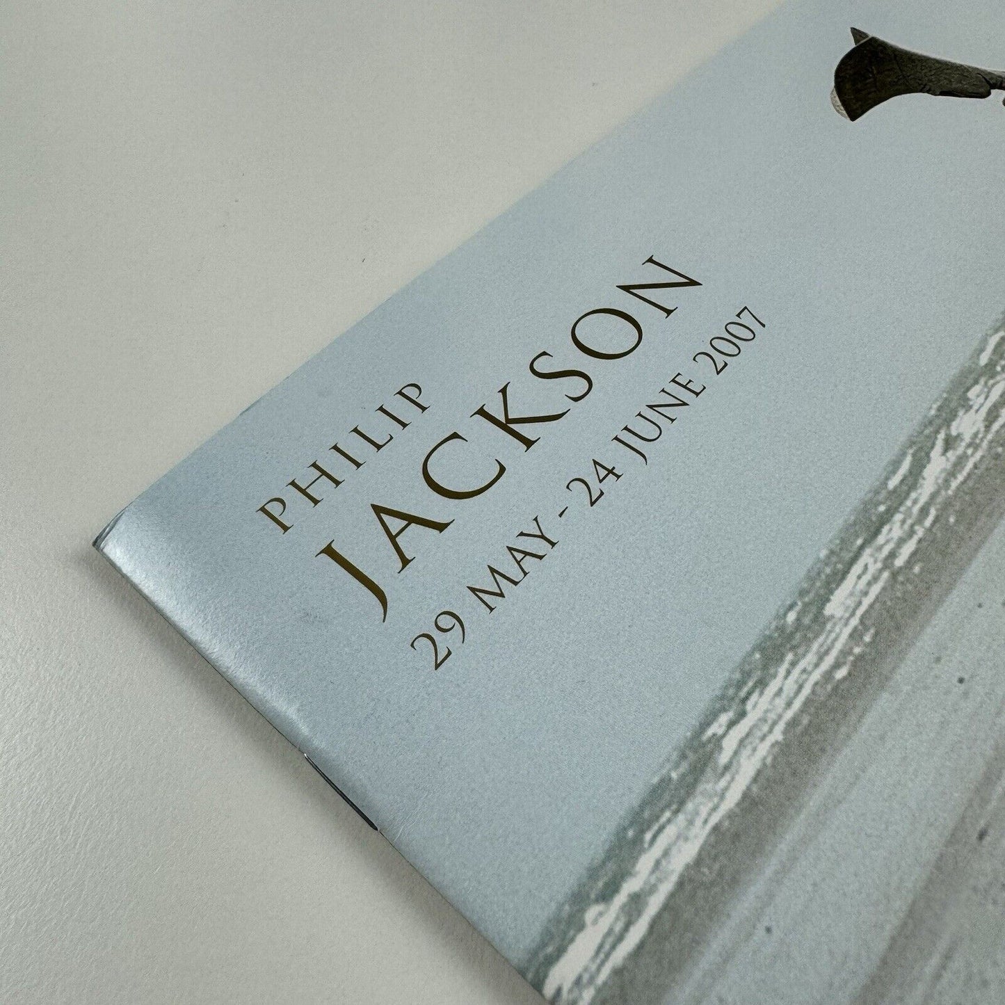 Philip Jackson | The Catto Gallery catalogue booklet, with private view invite | 2007
