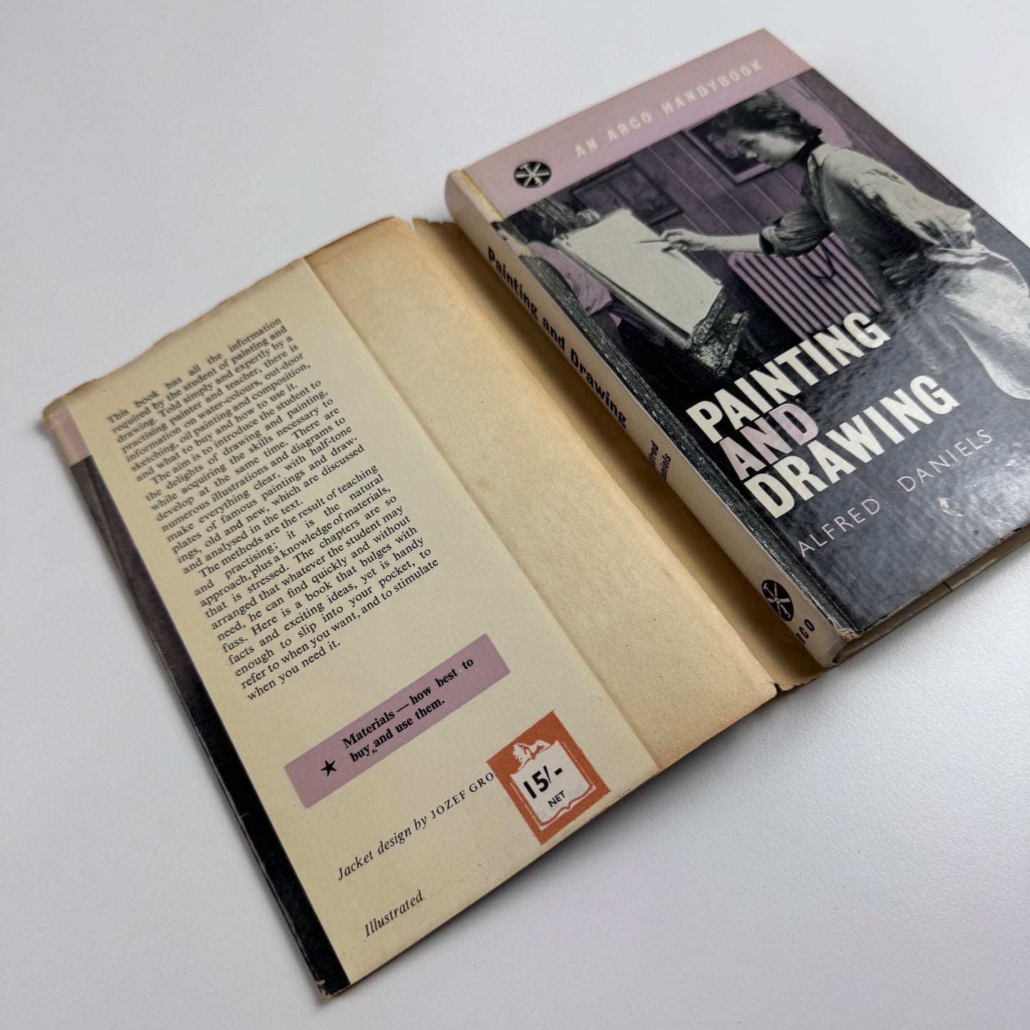 Printing and Drawing by Alfred Daniels. An Arco Handybook, 1961