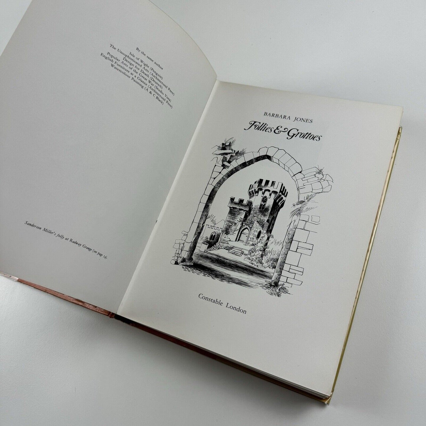Follies and Grottoes by Barbara Jones | Constable & Company, 2nd edition 1974