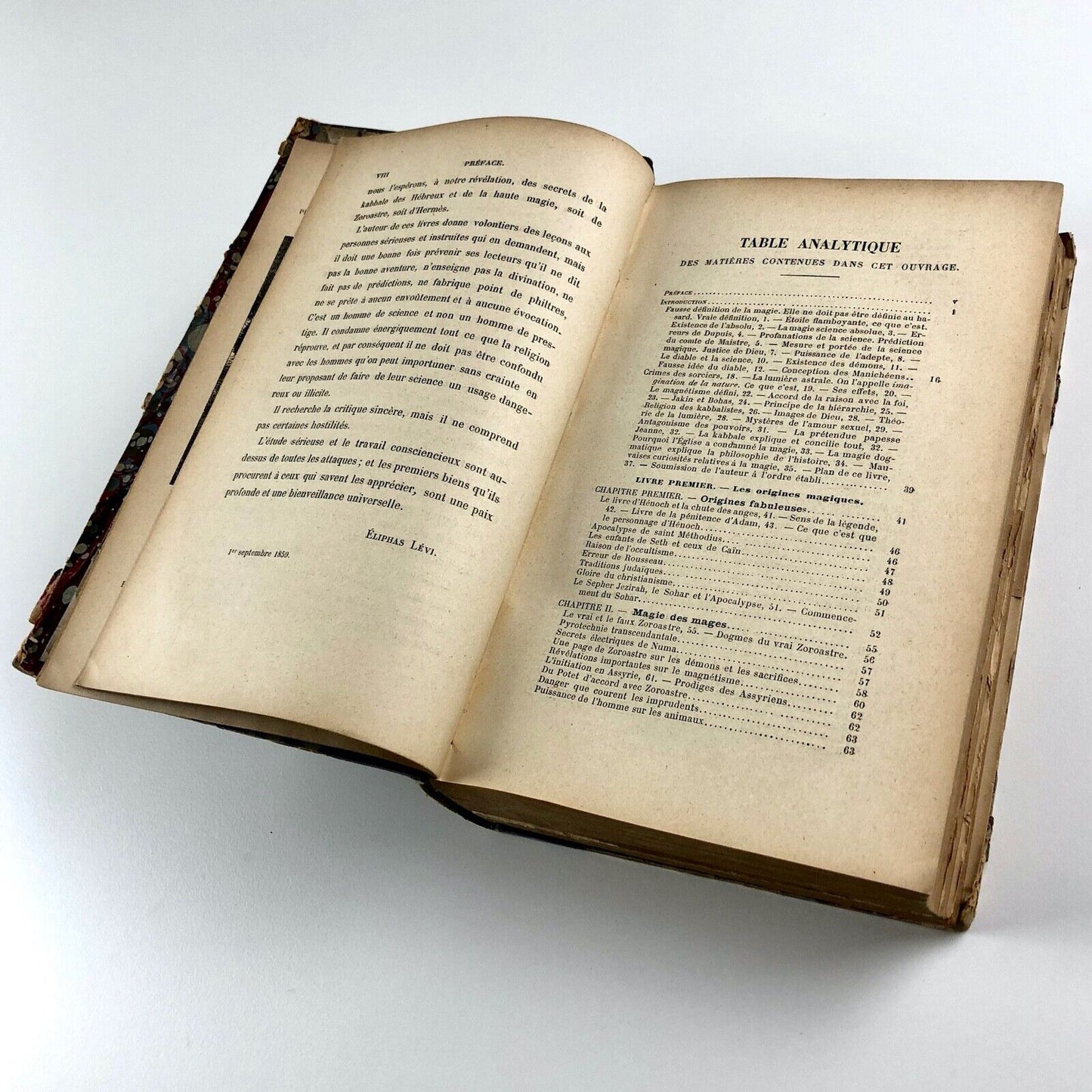 Histoire de la Magie. Avec une exposition claire et précise de ses procédés de ses rites et de ses mystères by Éliphas Lévi | 1892 edition Félix Alcan, Paris | Ancienne Librairie Germer Baillière