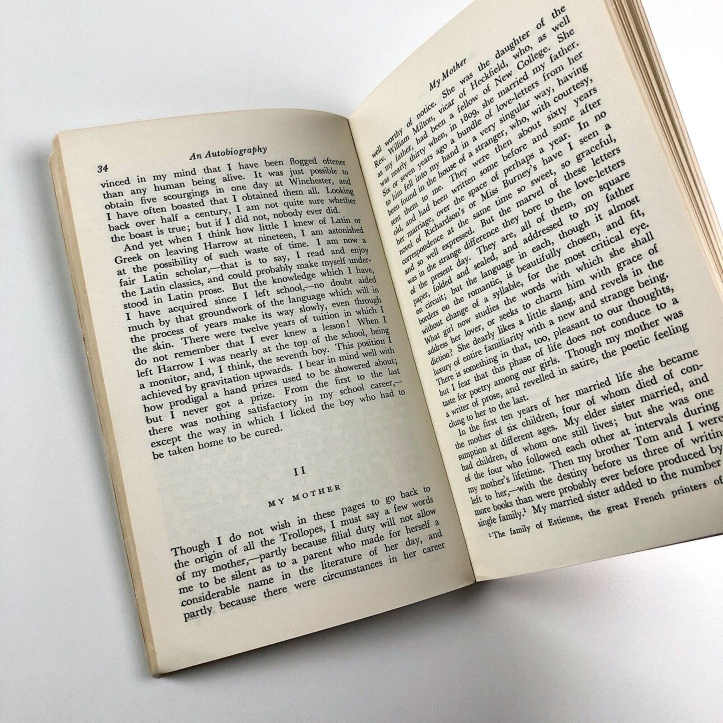 Anthony Trollope – An Autobiography | The Fontana Library | Paperback, 1962