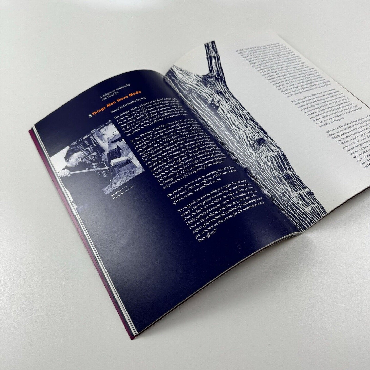 Beyond The Dovetail. Craft, Skill and Imagination | edited by Christopher Frayling | Crafts Council, 1991