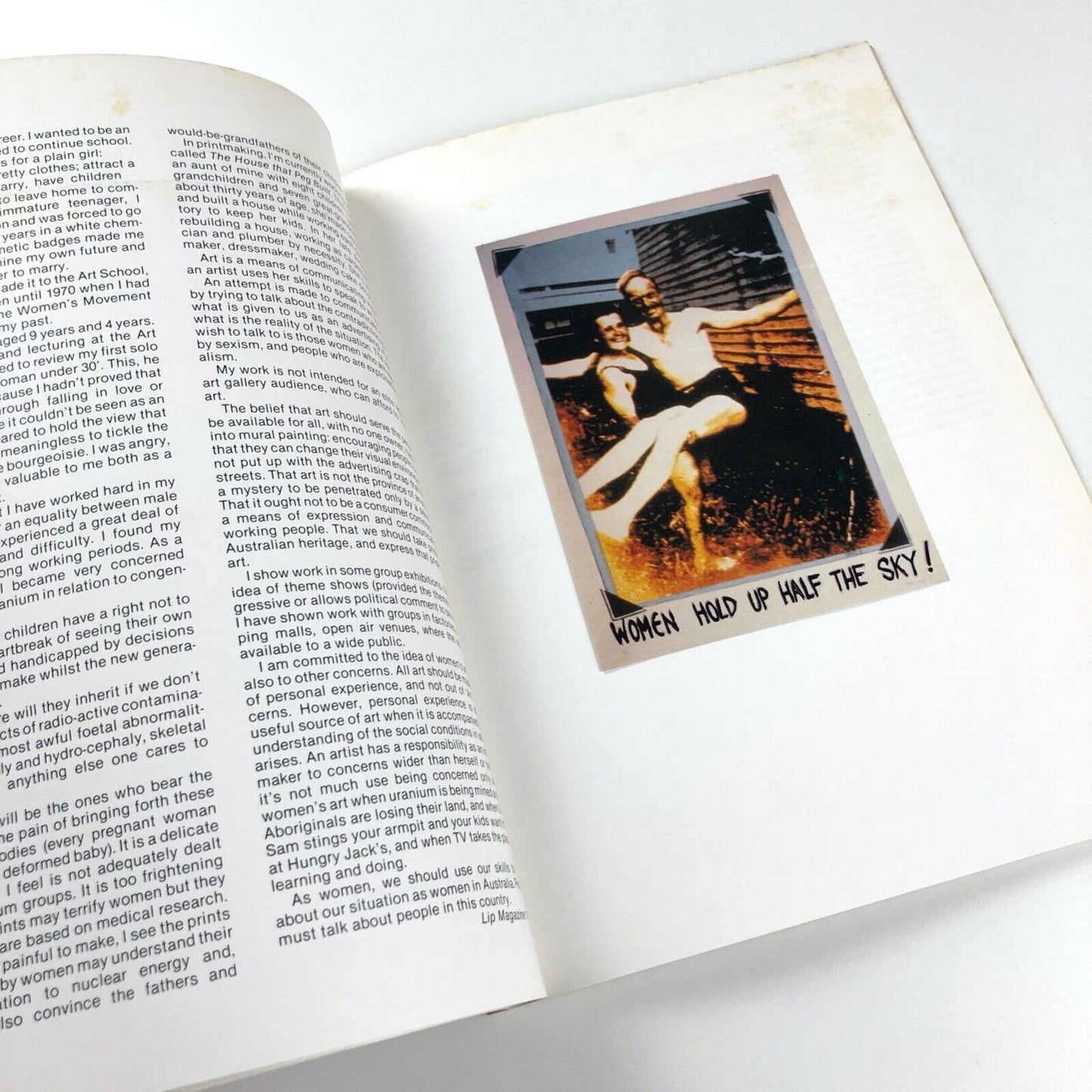 Sense and Sensibility. In Feminist Art Practice | Midland Group Nottingham, 1982