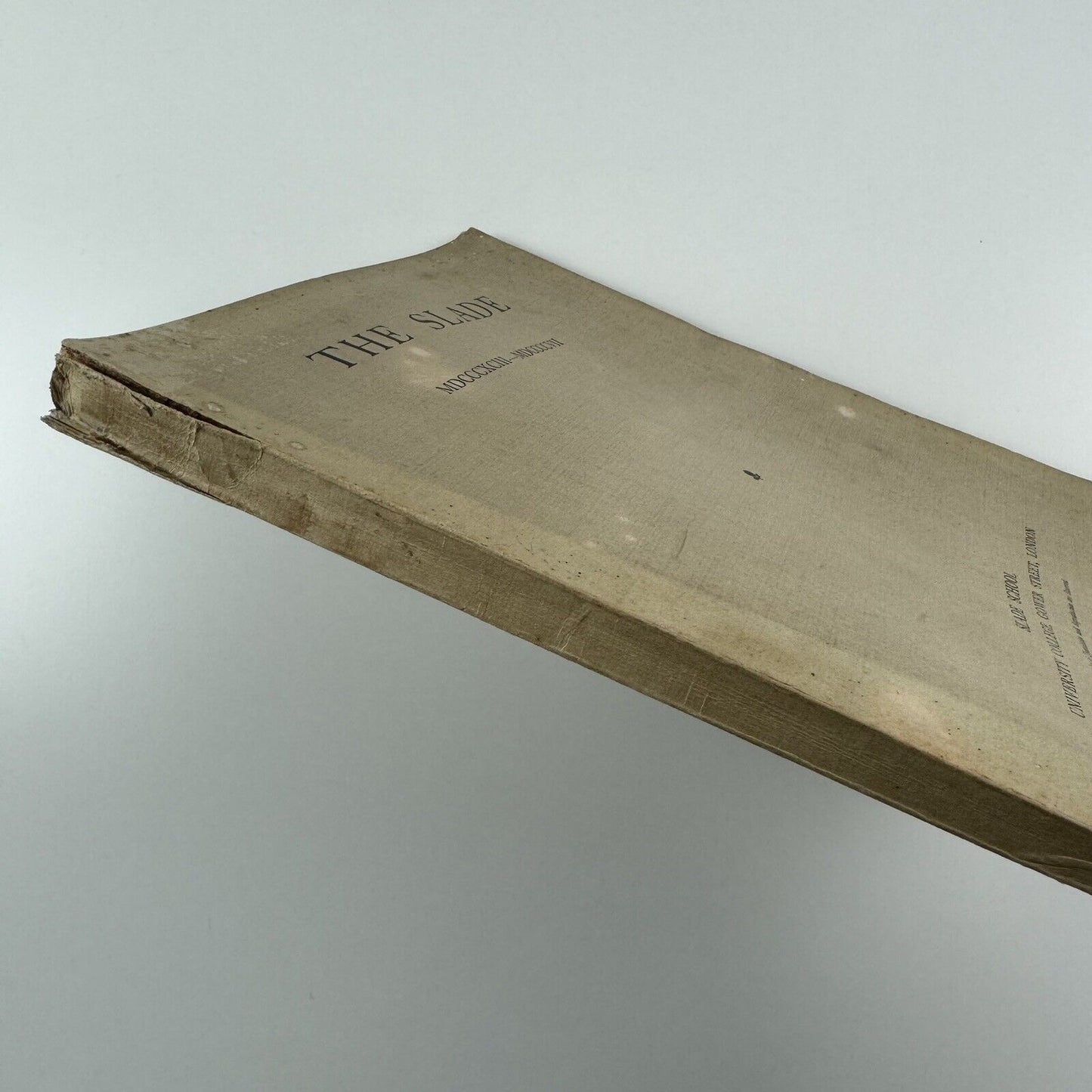 The Slade. A Collection of Drawings and some Pictures Done by Past and Present Students of the London Slade School of Art – MDCCCXCIII to MDCCCCVII | 1907, limited edition