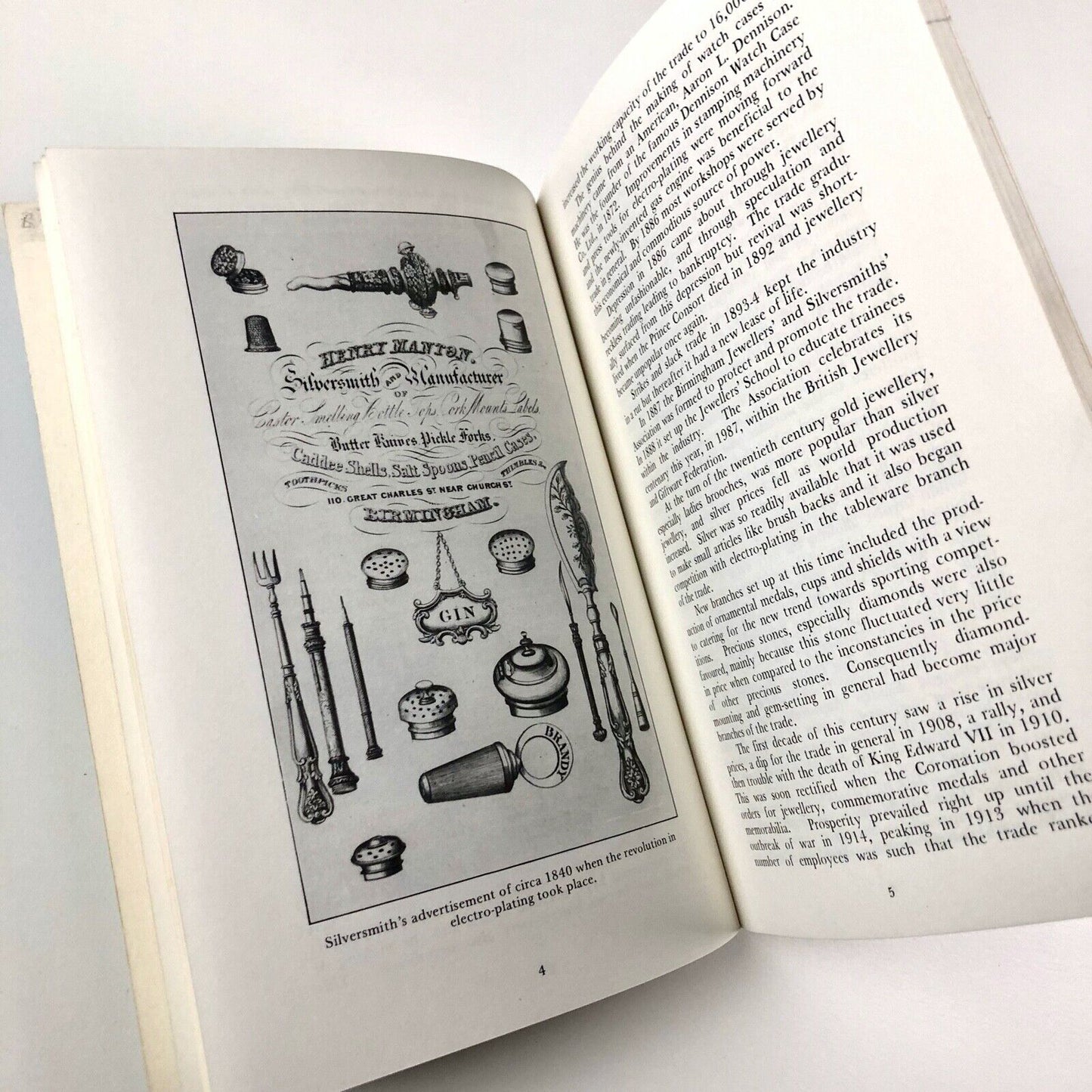 Birmingham's Jewellery Quarter by Alison Gledhill | K.A.F. Brewin Books, 1988 | signed